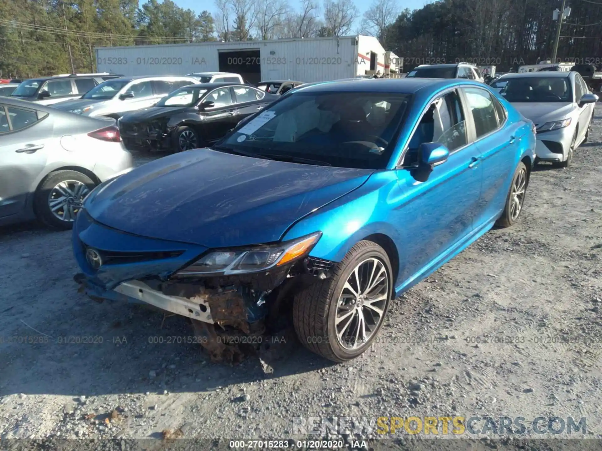 2 Photograph of a damaged car 4T1G11AK8LU305983 TOYOTA CAMRY 2020