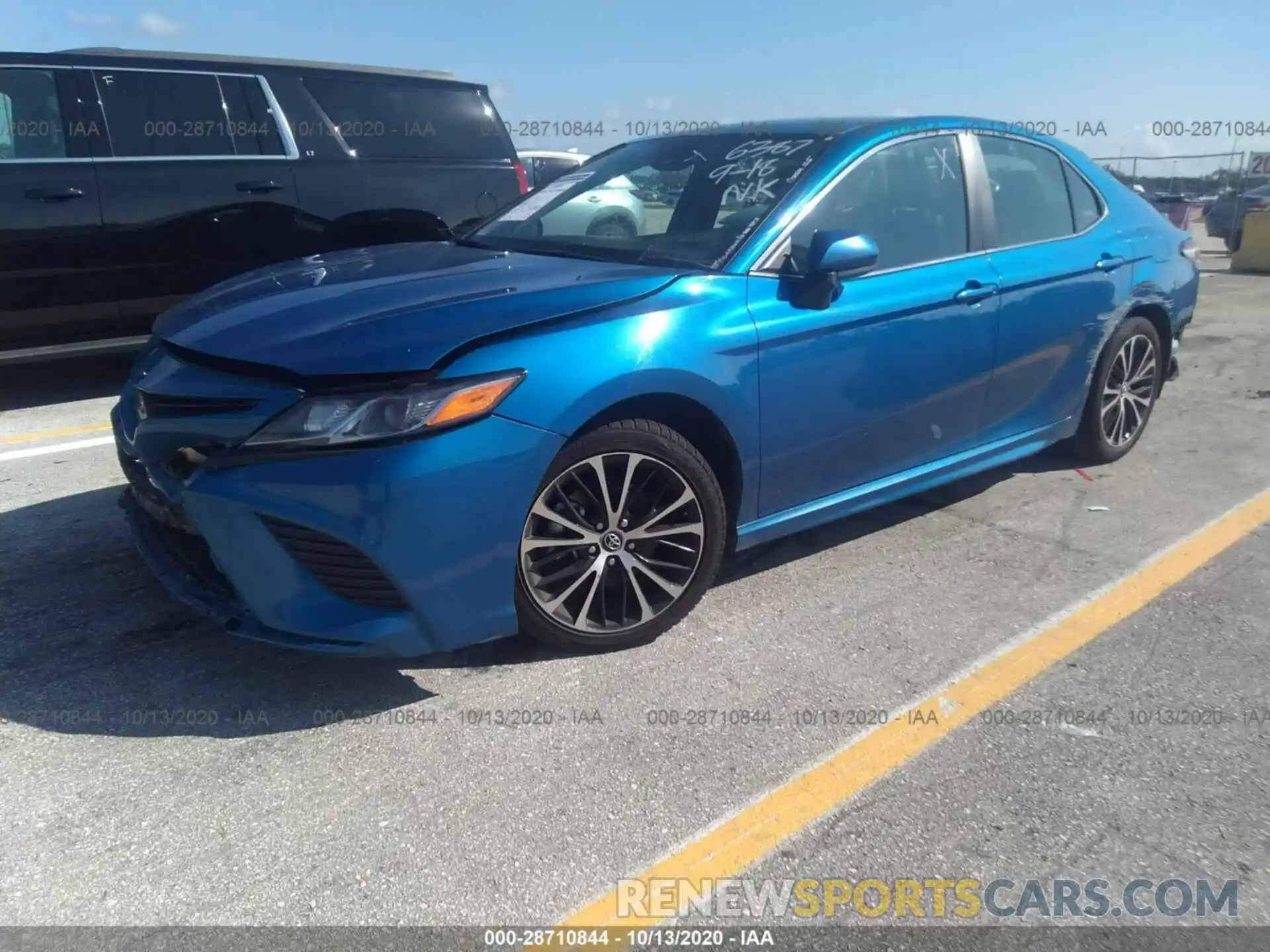 2 Photograph of a damaged car 4T1G11AK8LU306387 TOYOTA CAMRY 2020