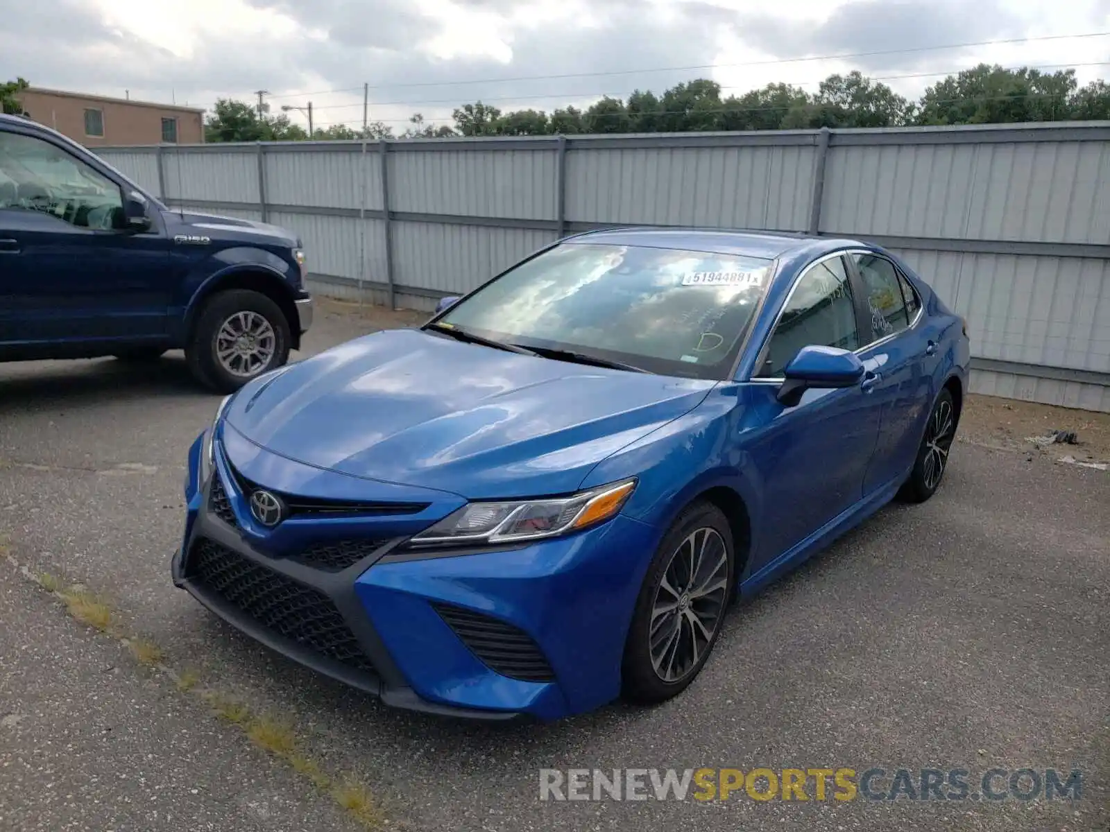 2 Photograph of a damaged car 4T1G11AK8LU306759 TOYOTA CAMRY 2020