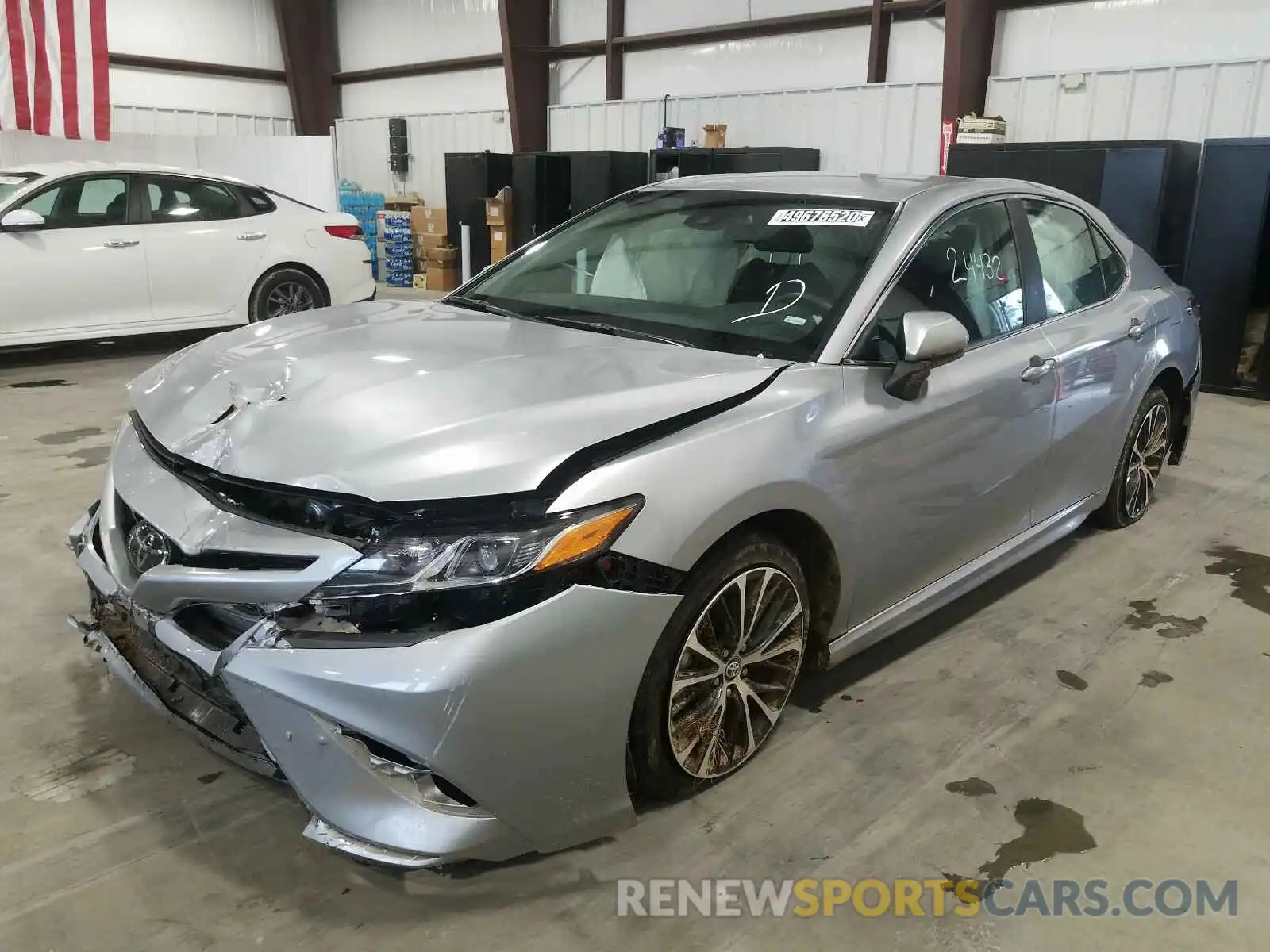 2 Photograph of a damaged car 4T1G11AK8LU306843 TOYOTA CAMRY 2020