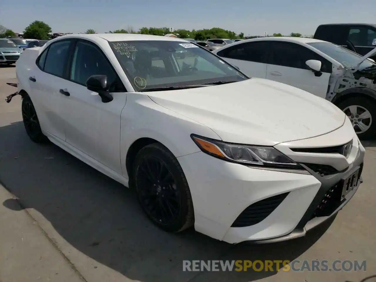 1 Photograph of a damaged car 4T1G11AK8LU307930 TOYOTA CAMRY 2020