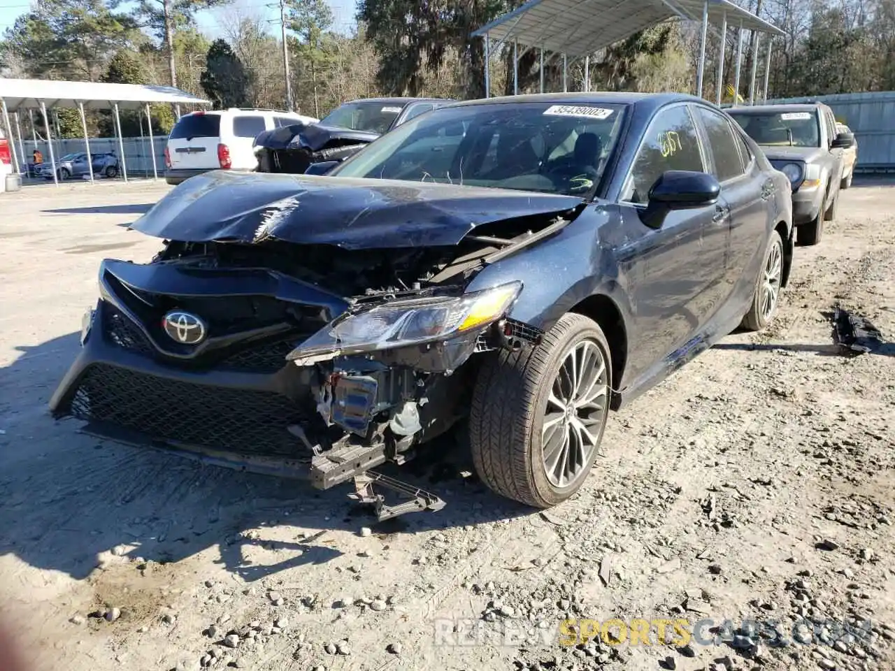 2 Photograph of a damaged car 4T1G11AK8LU312755 TOYOTA CAMRY 2020