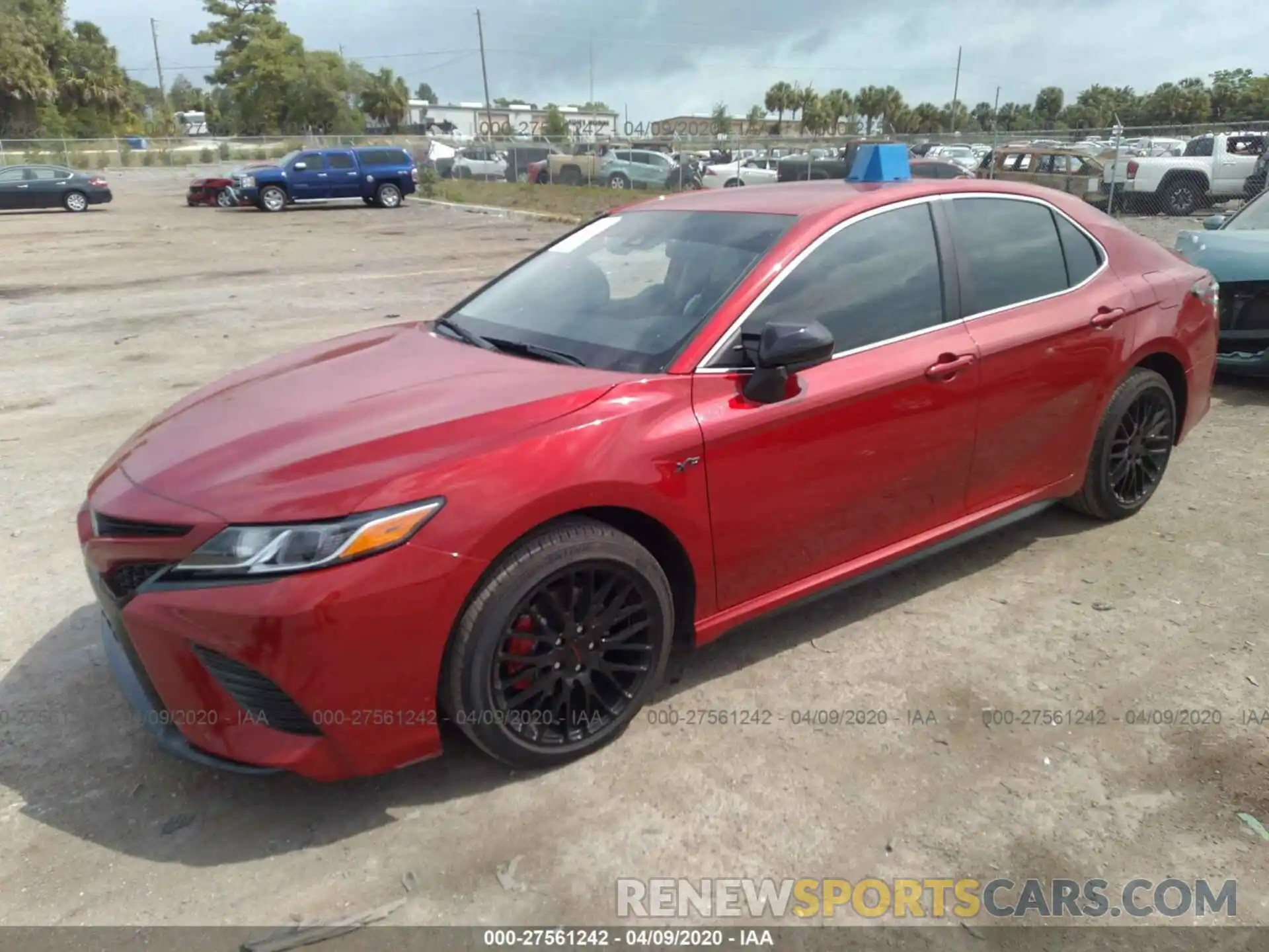 2 Photograph of a damaged car 4T1G11AK8LU314487 TOYOTA CAMRY 2020