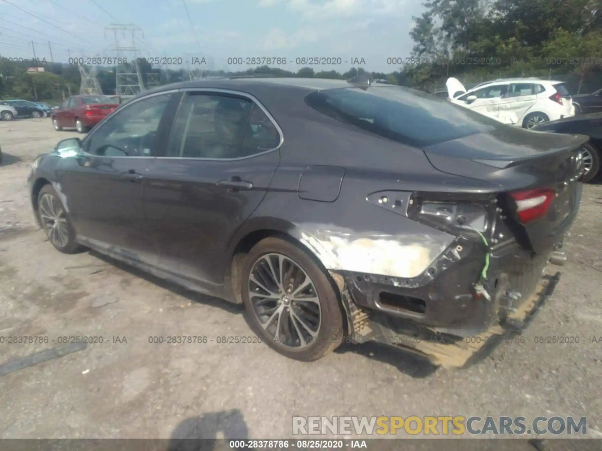 3 Photograph of a damaged car 4T1G11AK8LU317518 TOYOTA CAMRY 2020