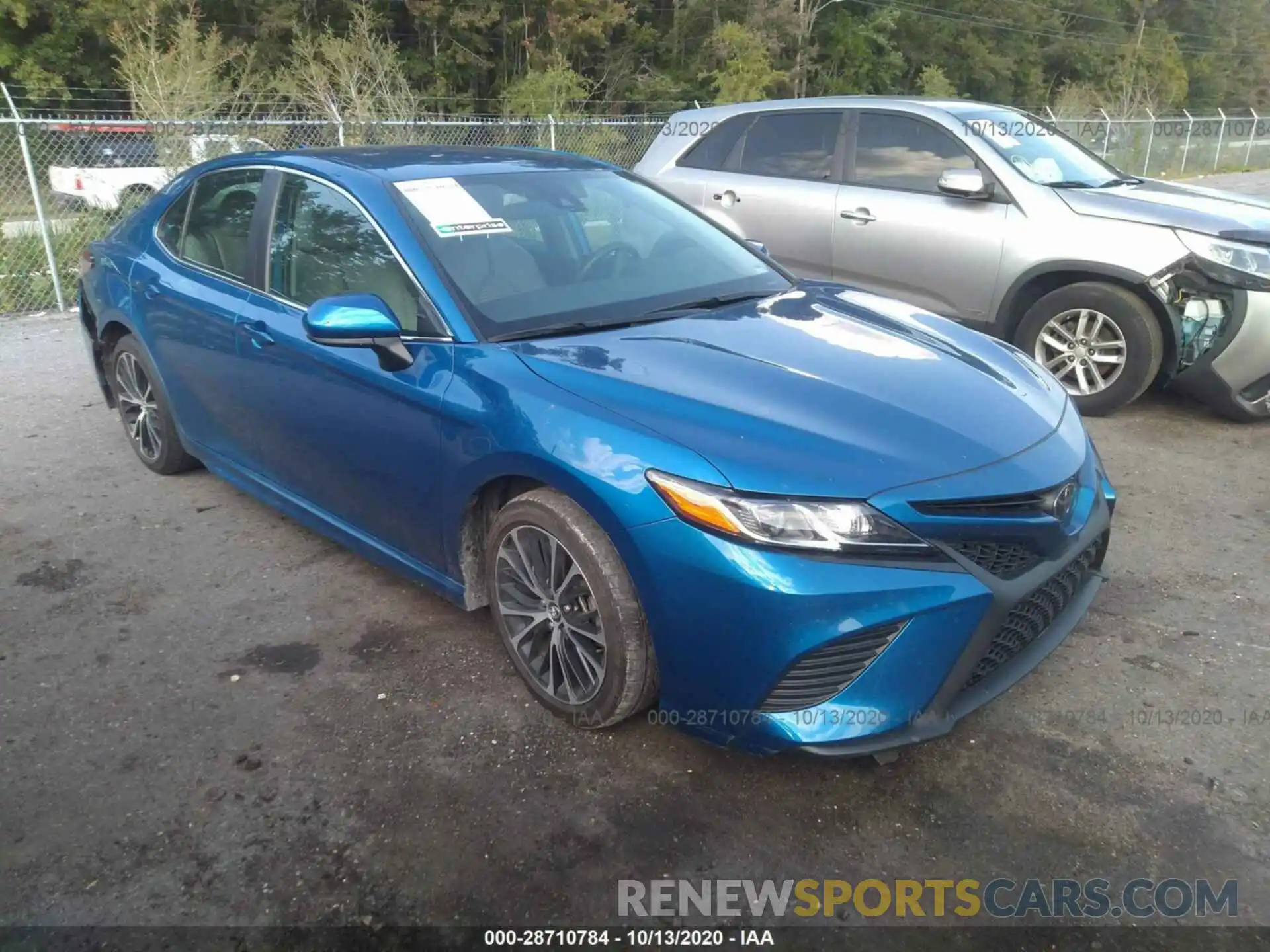 1 Photograph of a damaged car 4T1G11AK8LU321391 TOYOTA CAMRY 2020