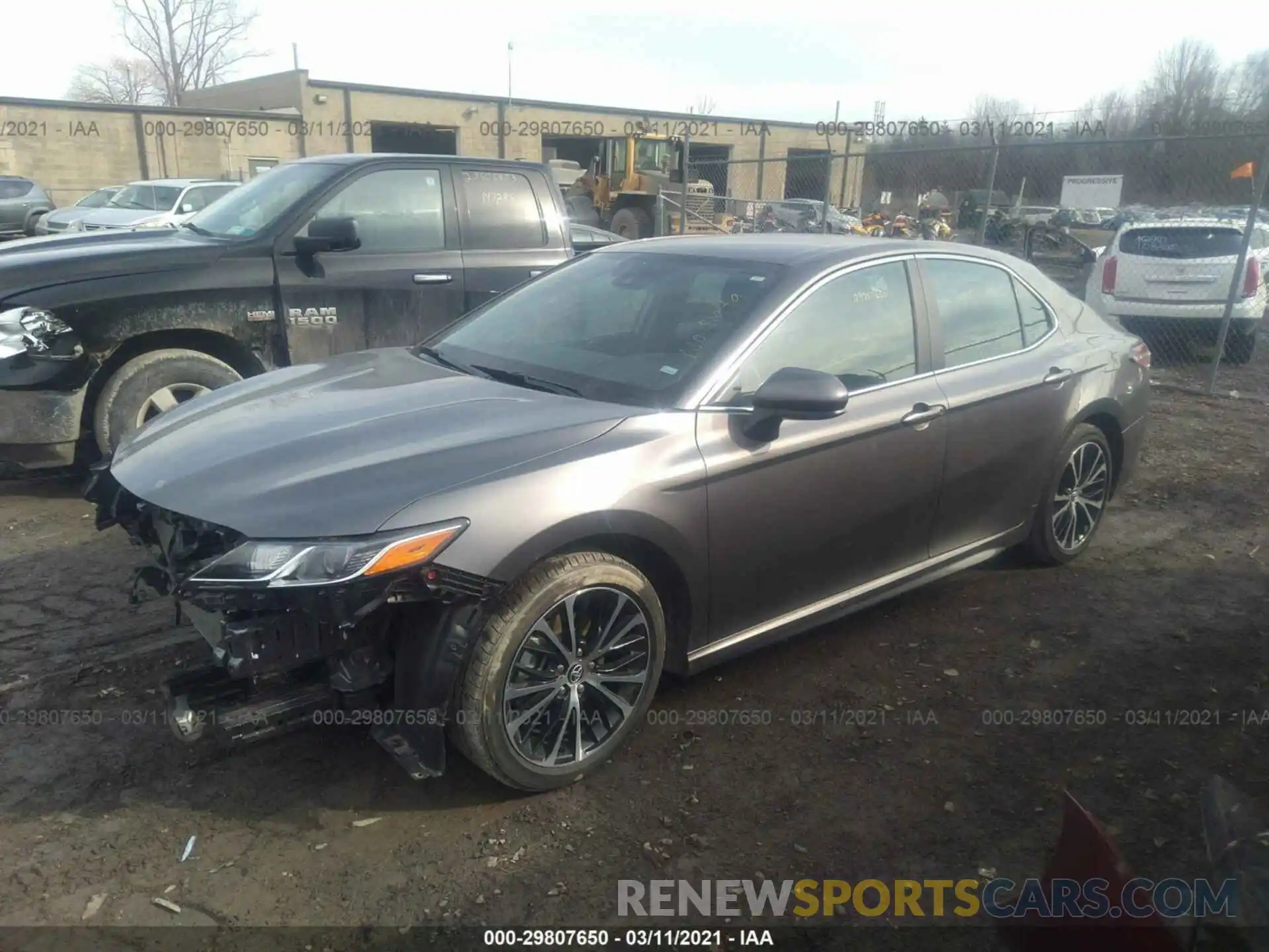 2 Photograph of a damaged car 4T1G11AK8LU323254 TOYOTA CAMRY 2020