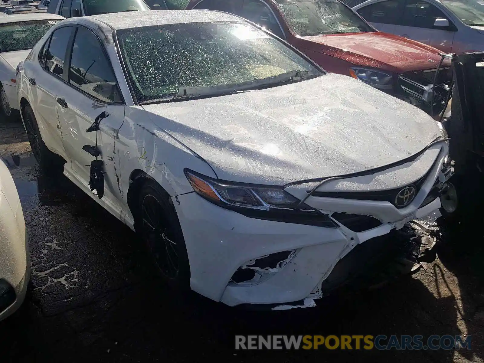 1 Photograph of a damaged car 4T1G11AK8LU325988 TOYOTA CAMRY 2020