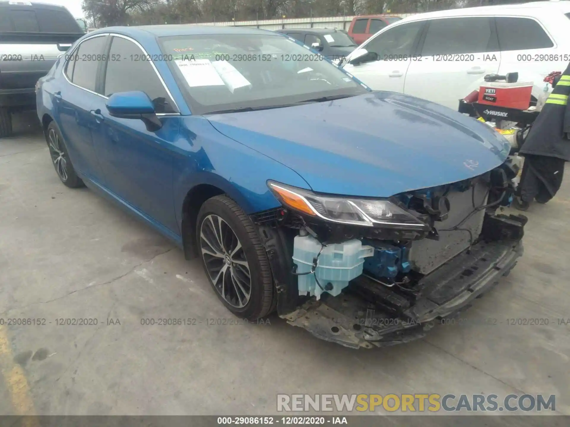 1 Photograph of a damaged car 4T1G11AK8LU333671 TOYOTA CAMRY 2020