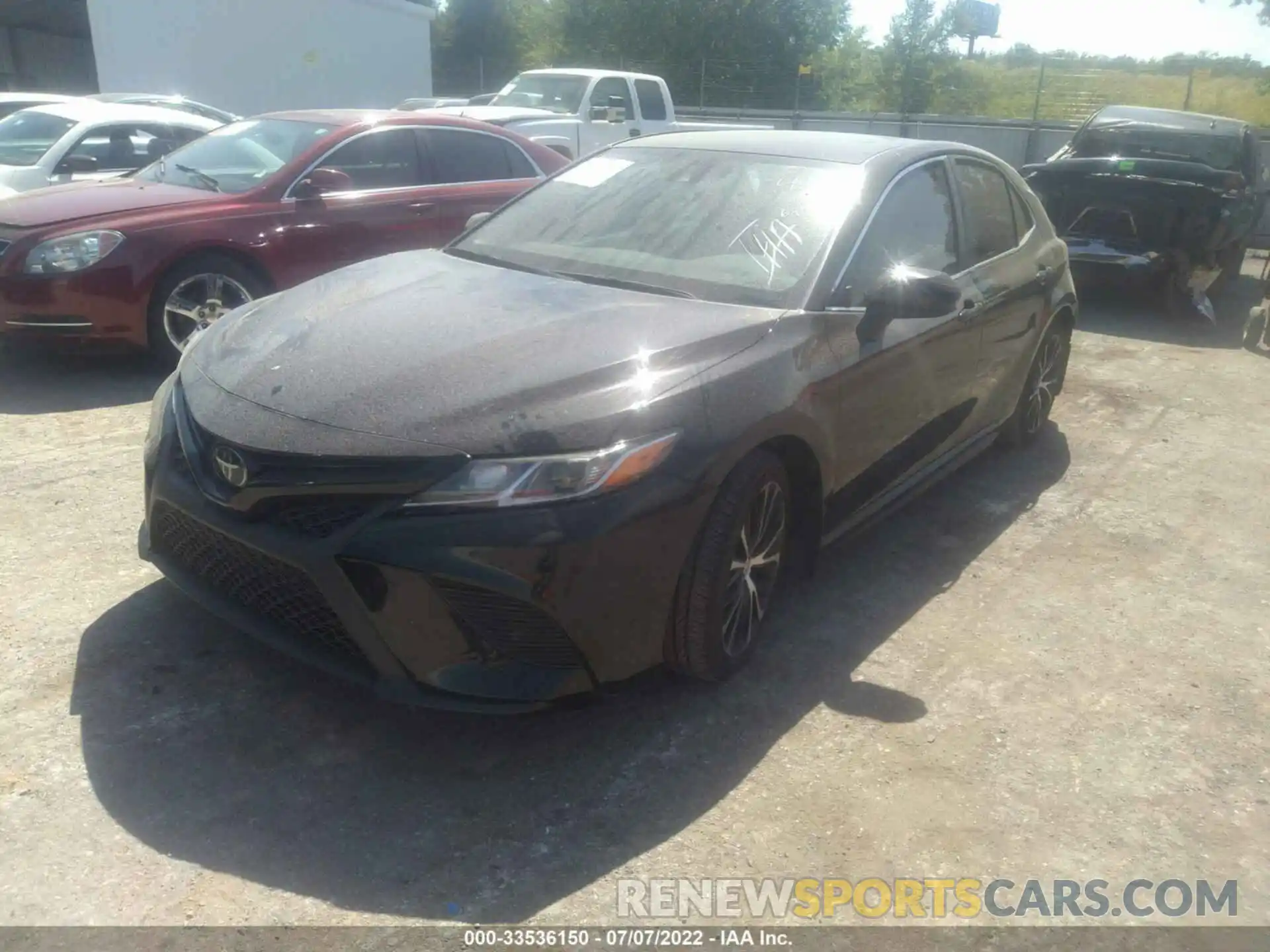 2 Photograph of a damaged car 4T1G11AK8LU334562 TOYOTA CAMRY 2020