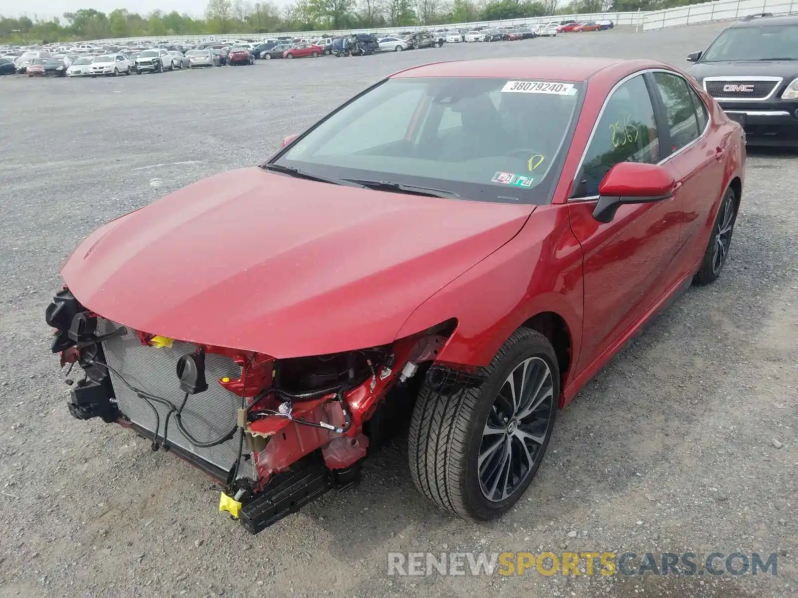 2 Photograph of a damaged car 4T1G11AK8LU334948 TOYOTA CAMRY 2020