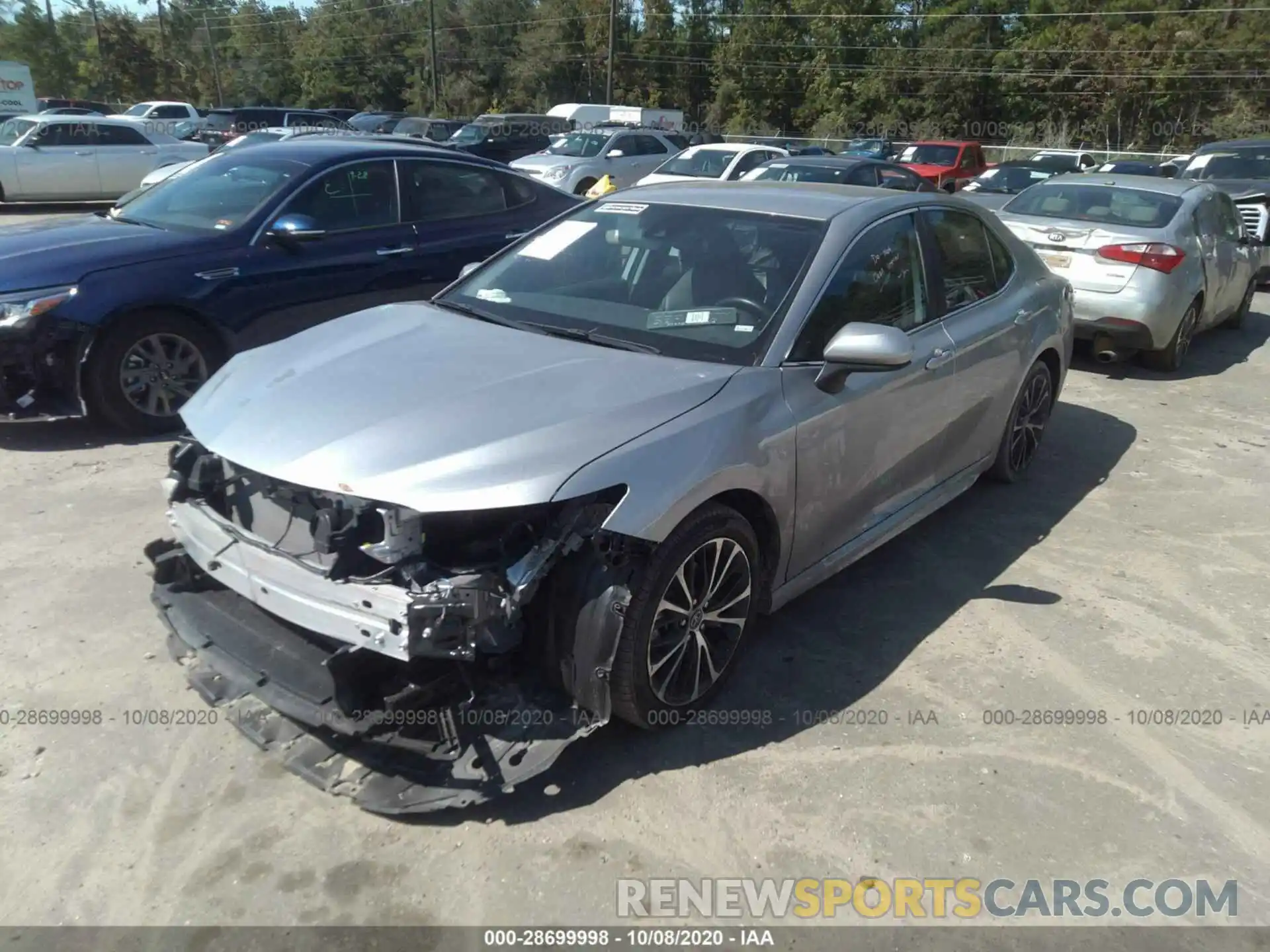 2 Photograph of a damaged car 4T1G11AK8LU337896 TOYOTA CAMRY 2020