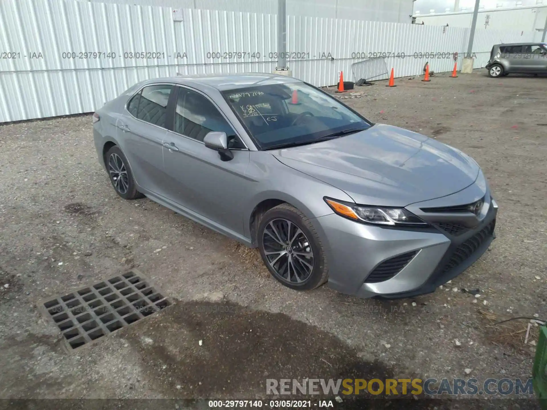 1 Photograph of a damaged car 4T1G11AK8LU341821 TOYOTA CAMRY 2020