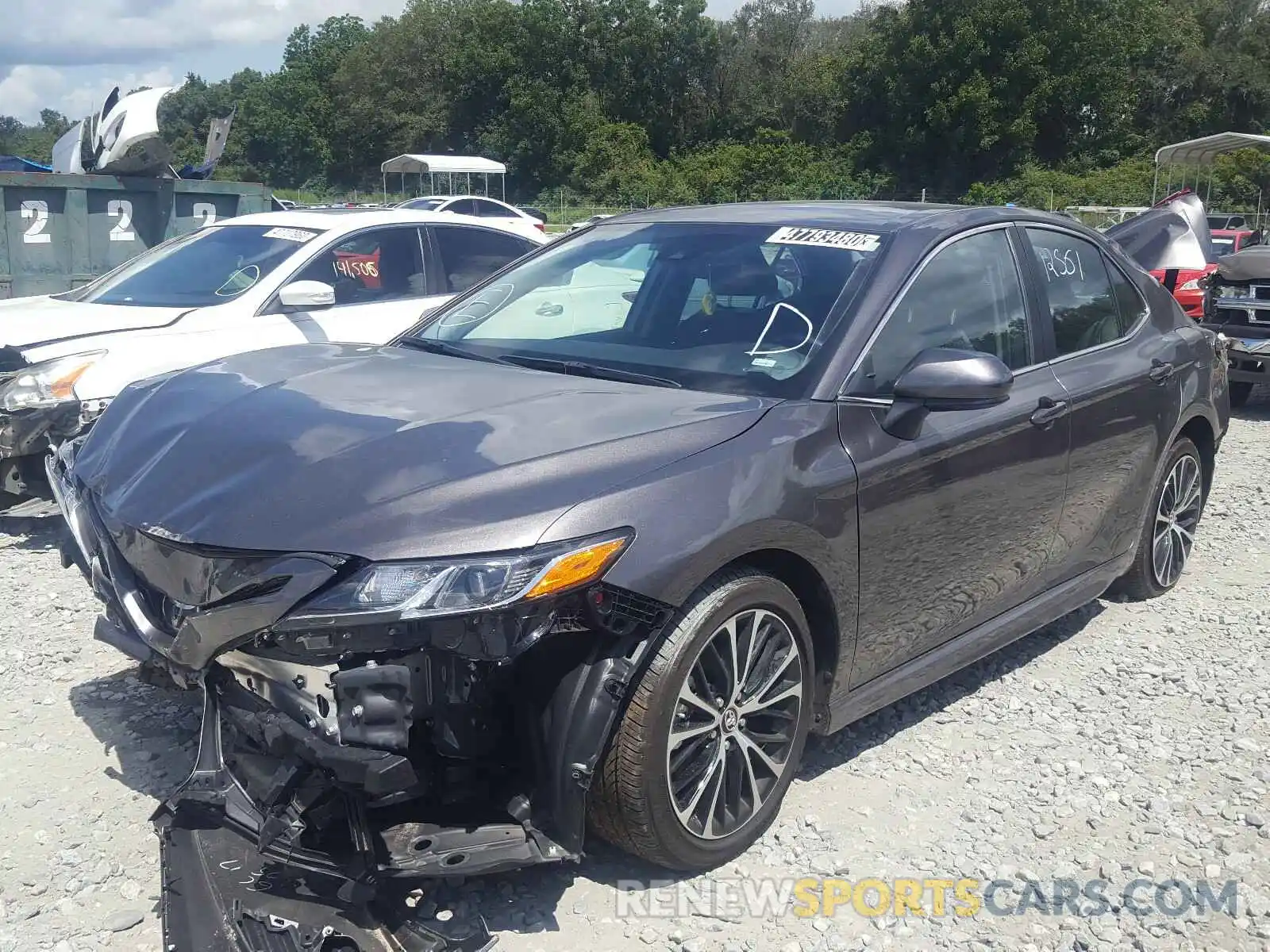 2 Photograph of a damaged car 4T1G11AK8LU342273 TOYOTA CAMRY 2020