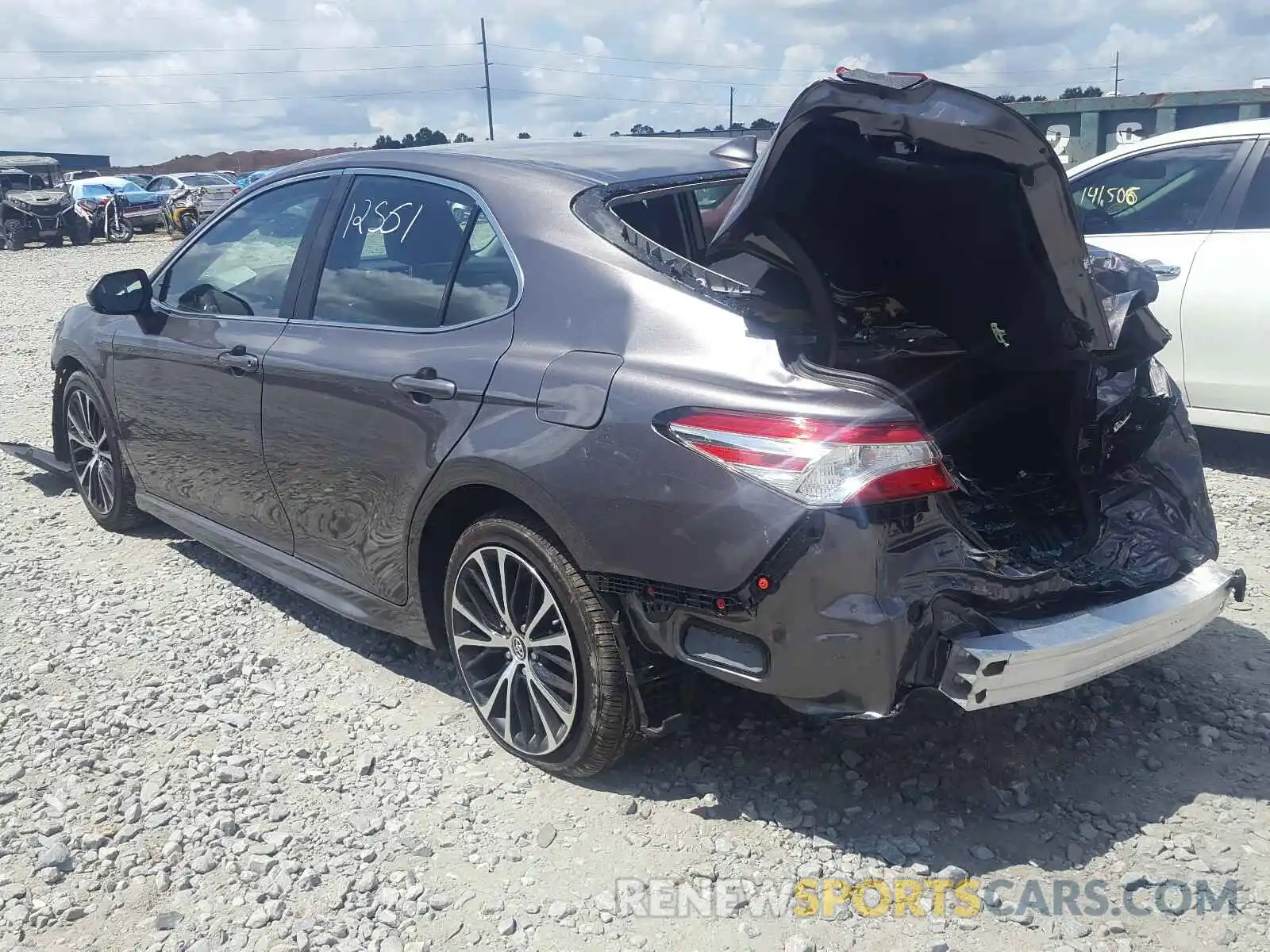 3 Photograph of a damaged car 4T1G11AK8LU342273 TOYOTA CAMRY 2020