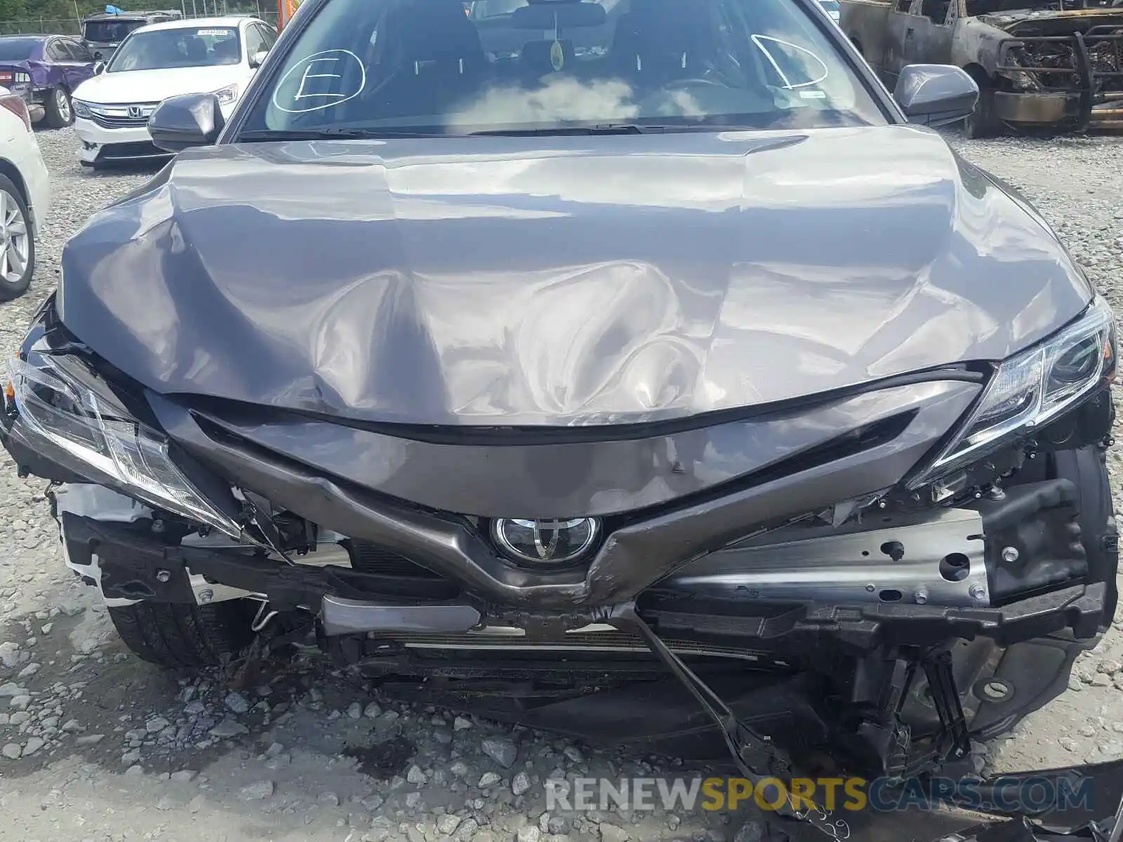 9 Photograph of a damaged car 4T1G11AK8LU342273 TOYOTA CAMRY 2020