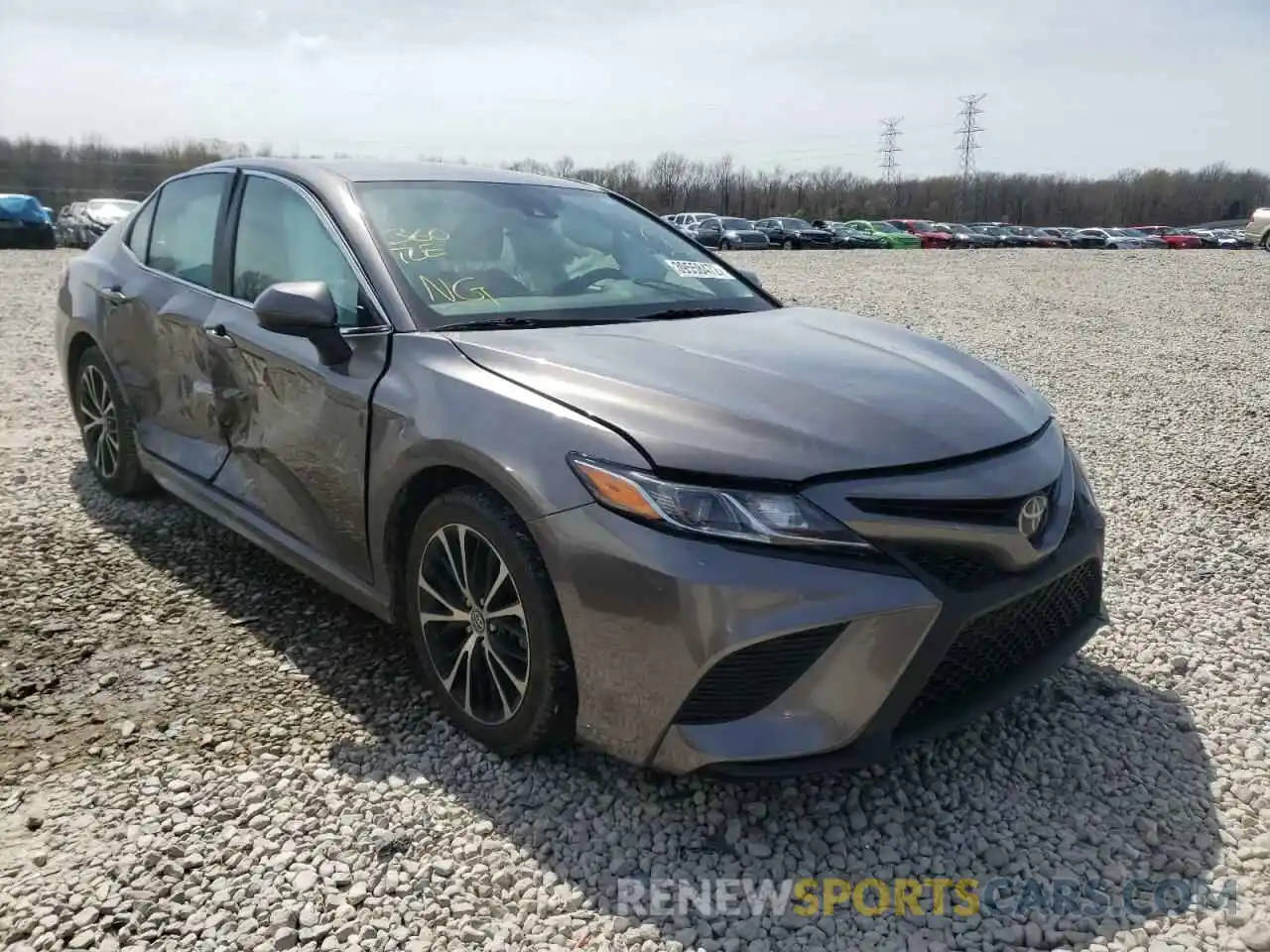 1 Photograph of a damaged car 4T1G11AK8LU343391 TOYOTA CAMRY 2020