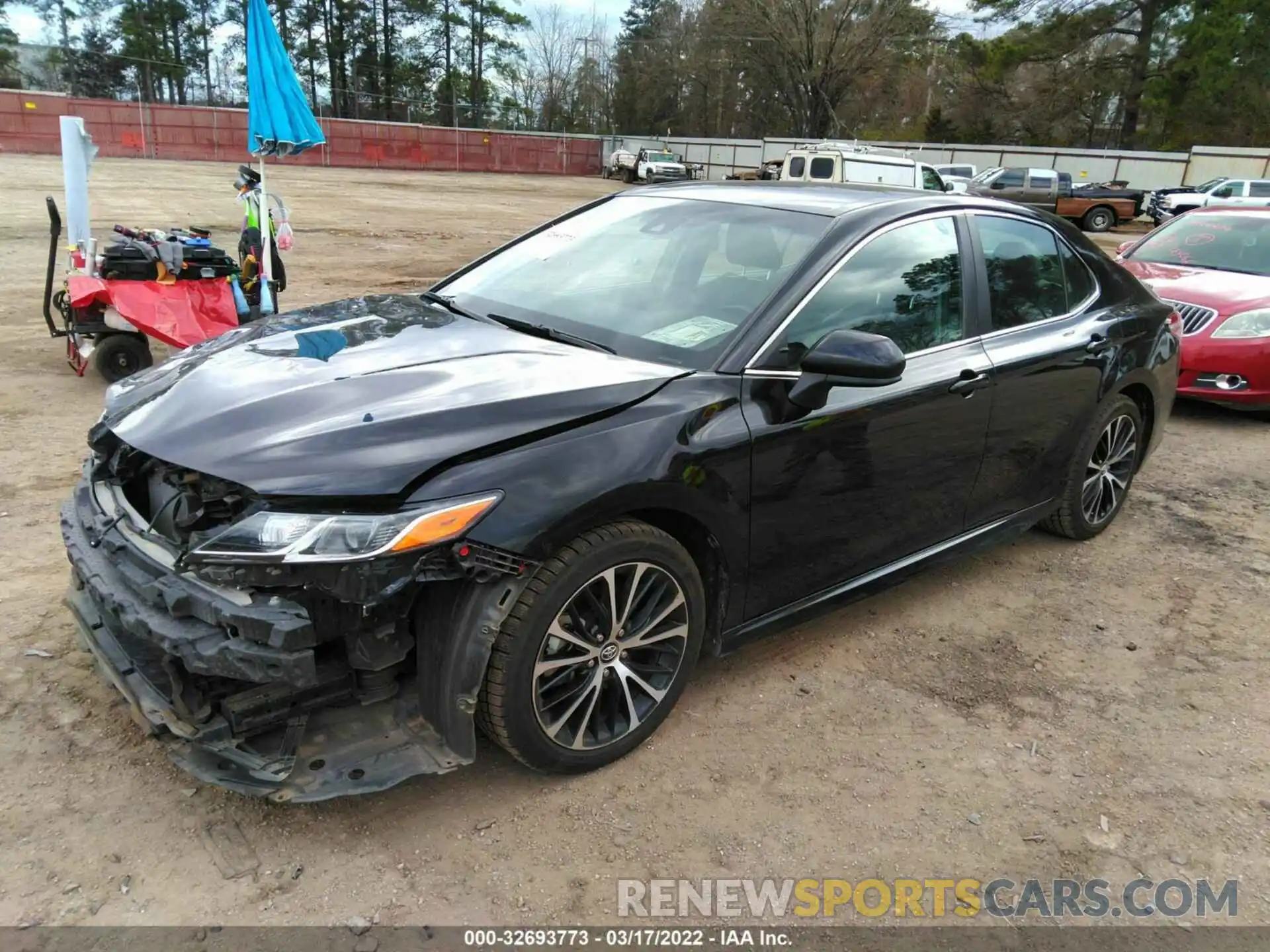 2 Photograph of a damaged car 4T1G11AK8LU344637 TOYOTA CAMRY 2020