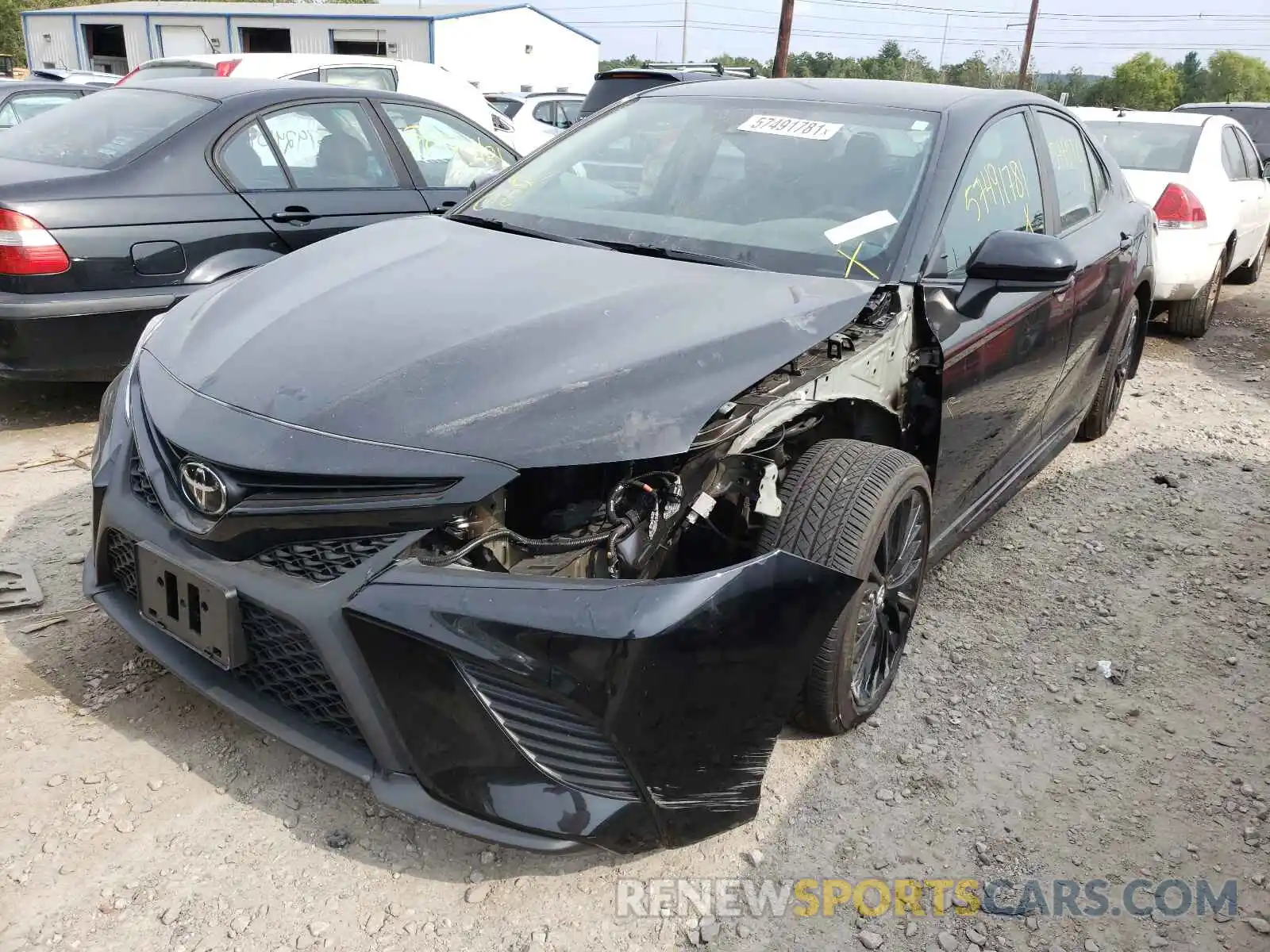 2 Photograph of a damaged car 4T1G11AK8LU349272 TOYOTA CAMRY 2020