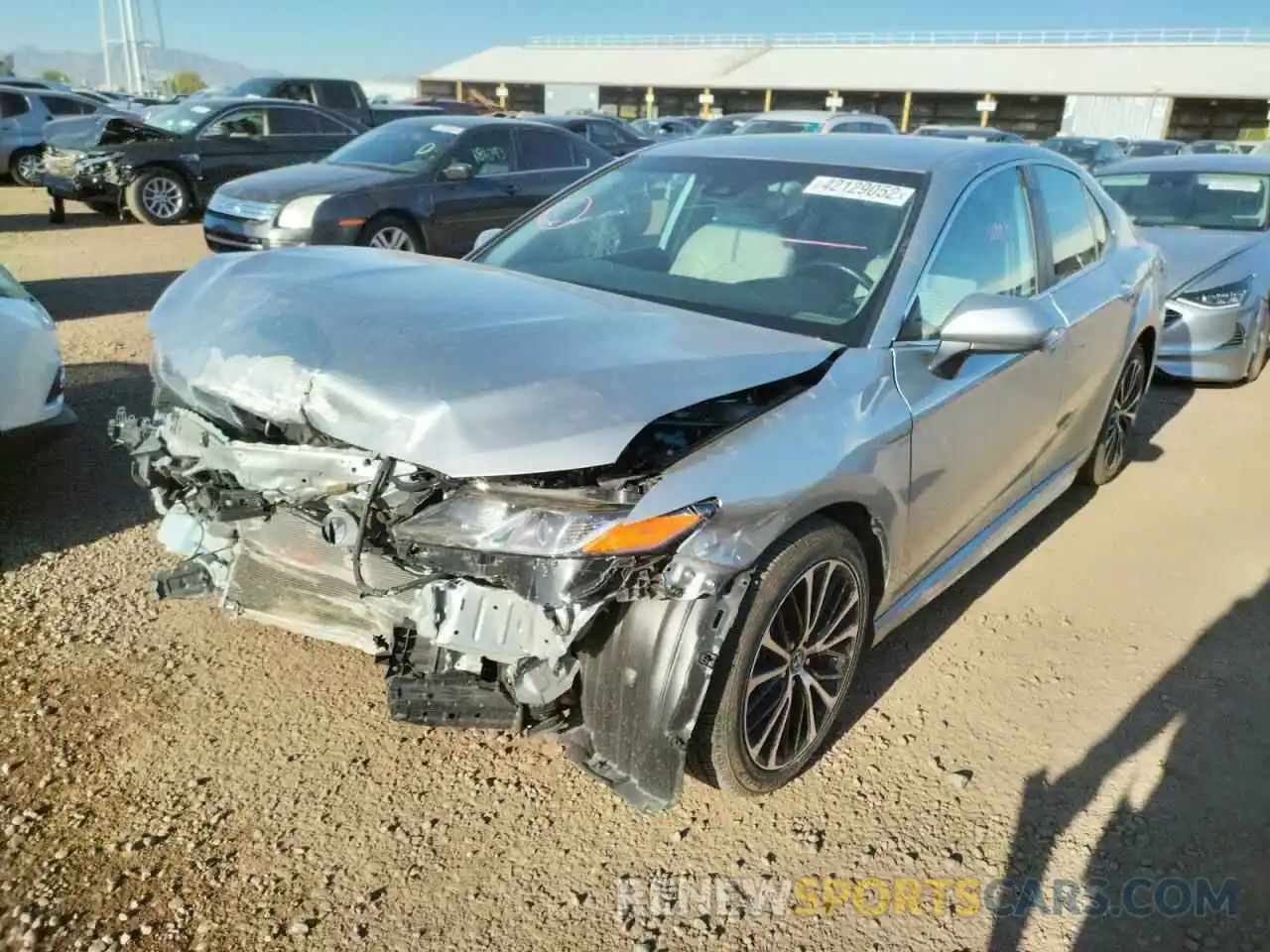 2 Photograph of a damaged car 4T1G11AK8LU350132 TOYOTA CAMRY 2020