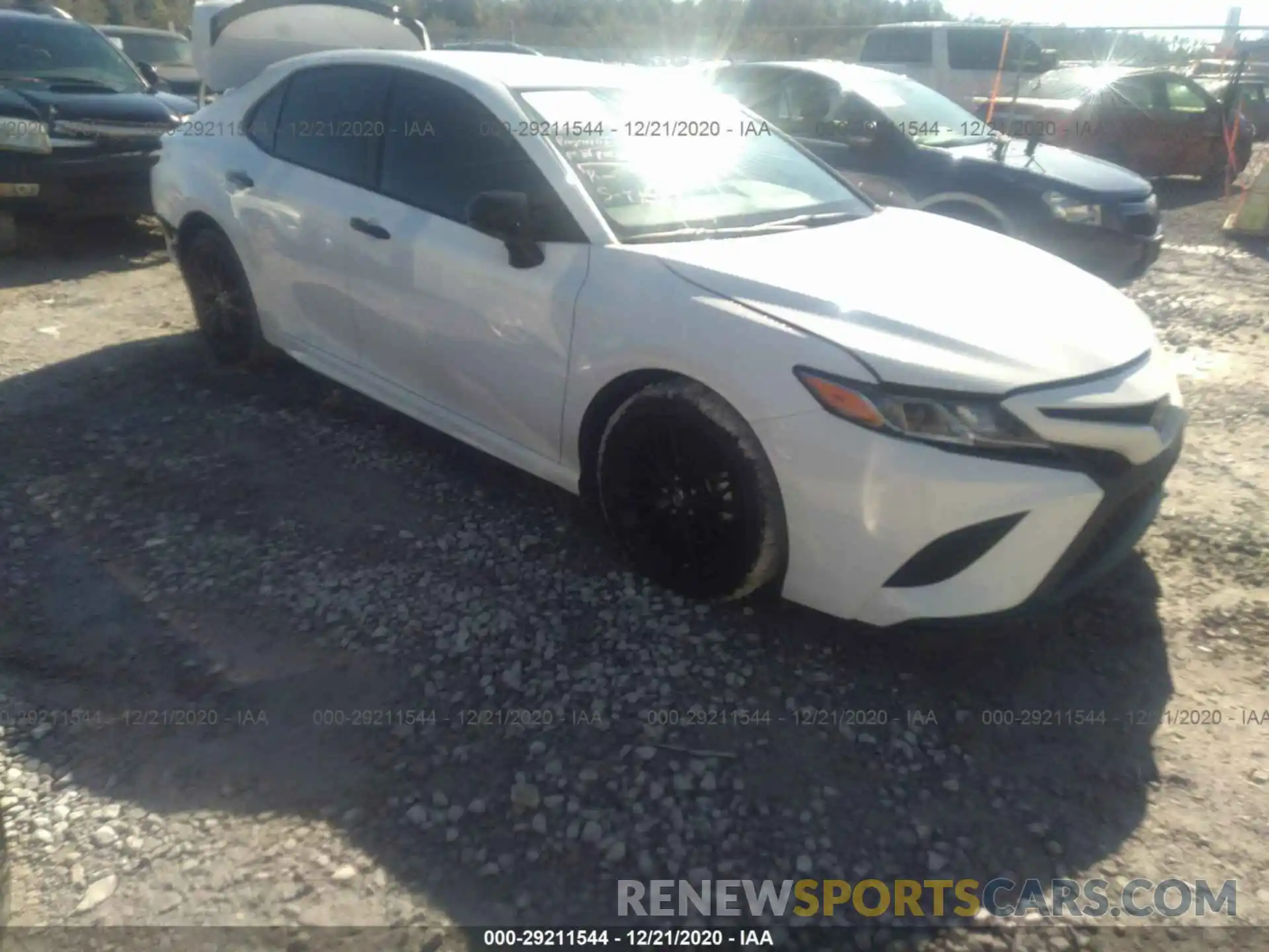 1 Photograph of a damaged car 4T1G11AK8LU354603 TOYOTA CAMRY 2020