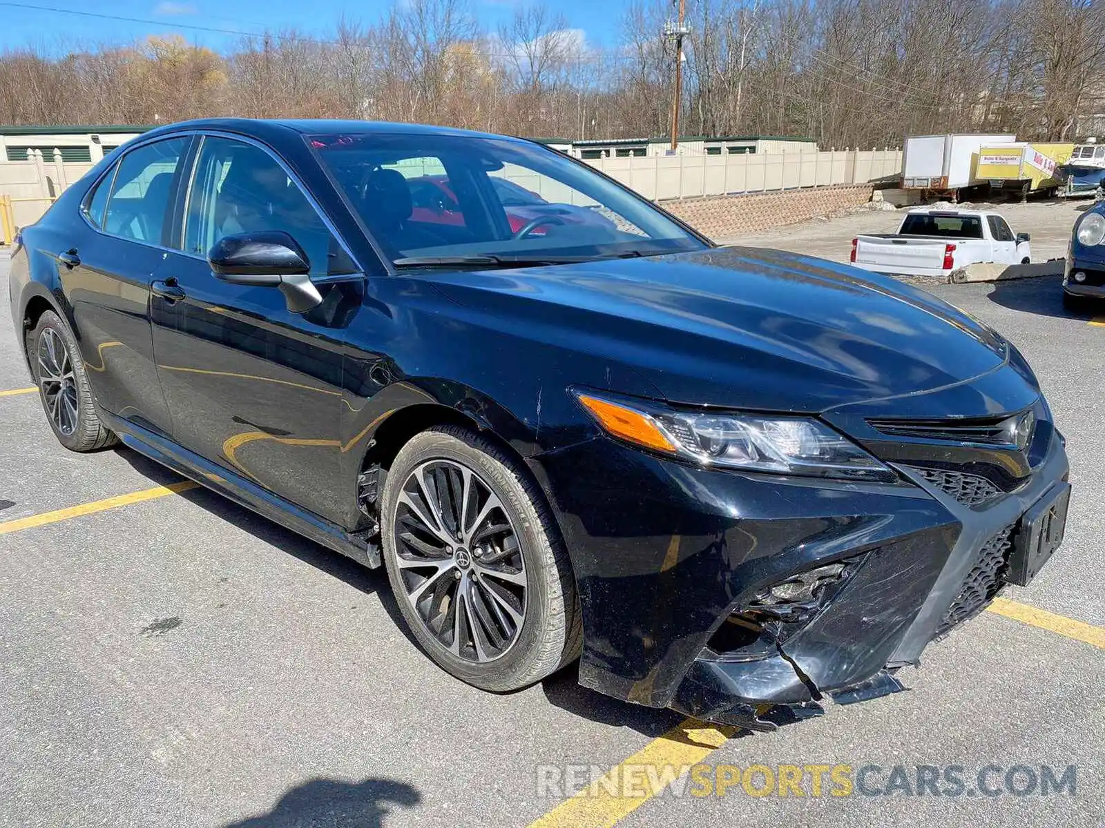 1 Photograph of a damaged car 4T1G11AK8LU356870 TOYOTA CAMRY 2020