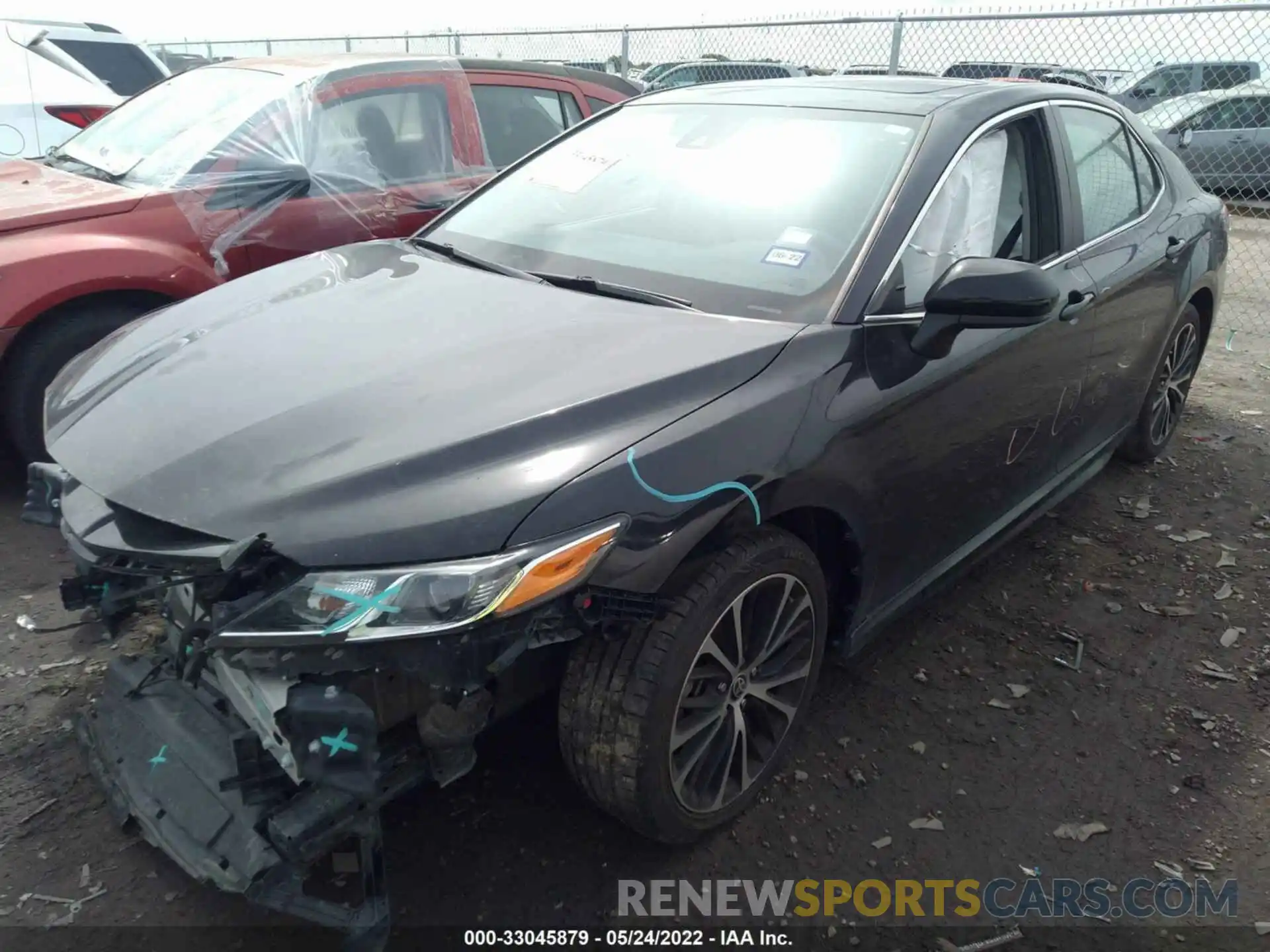 2 Photograph of a damaged car 4T1G11AK8LU357002 TOYOTA CAMRY 2020