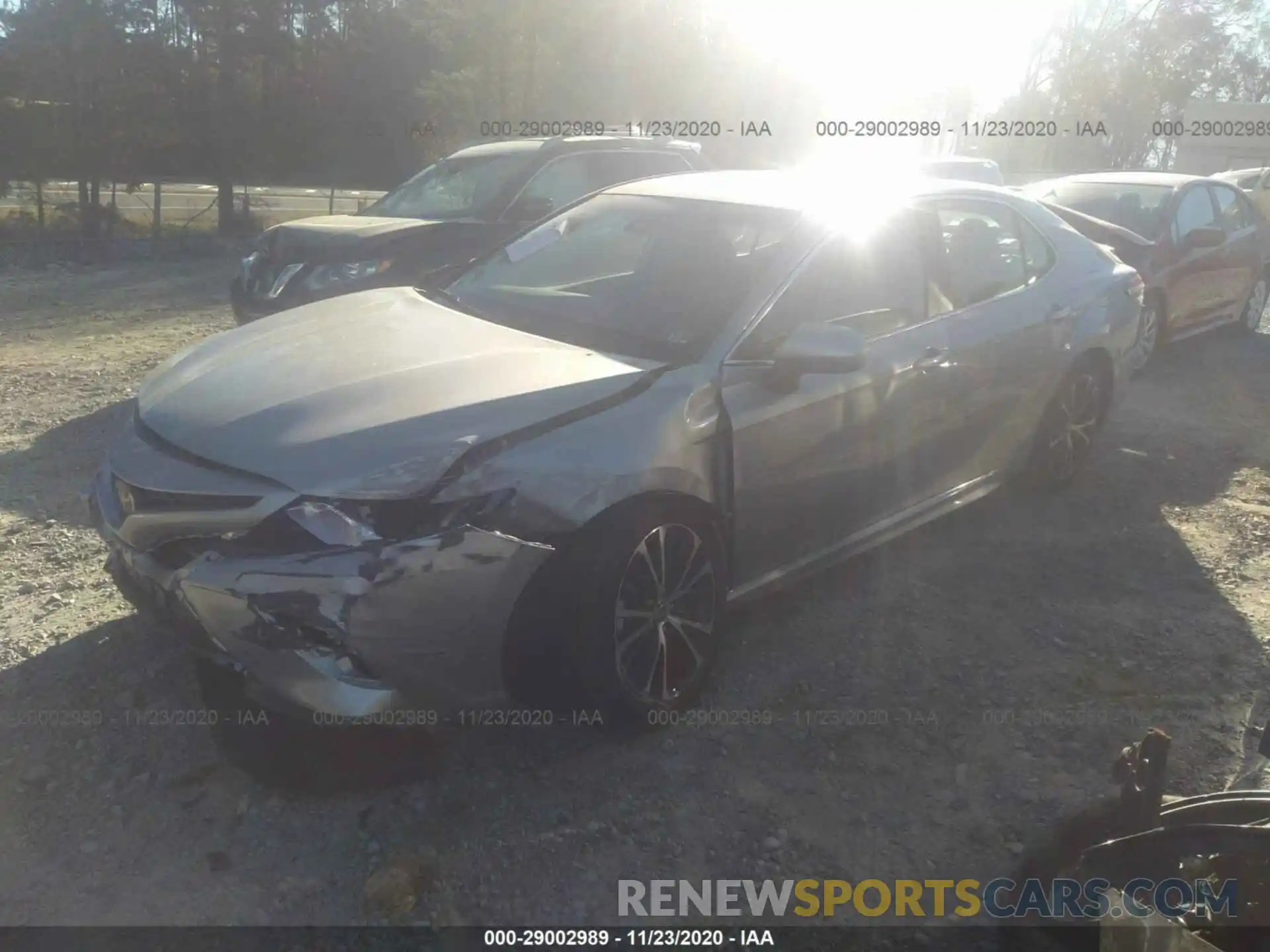 2 Photograph of a damaged car 4T1G11AK8LU360482 TOYOTA CAMRY 2020