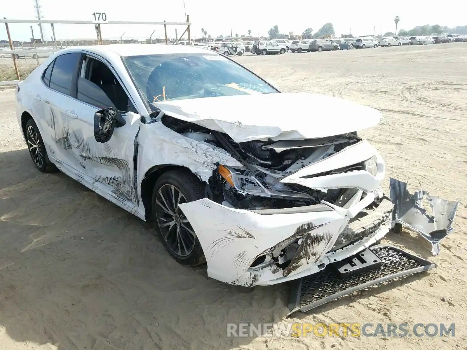 1 Photograph of a damaged car 4T1G11AK8LU363124 TOYOTA CAMRY 2020