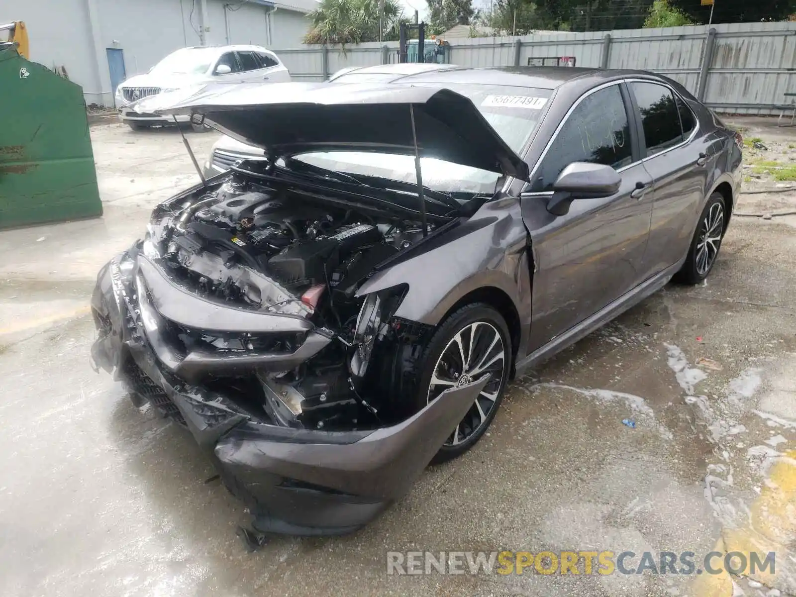 2 Photograph of a damaged car 4T1G11AK8LU371854 TOYOTA CAMRY 2020