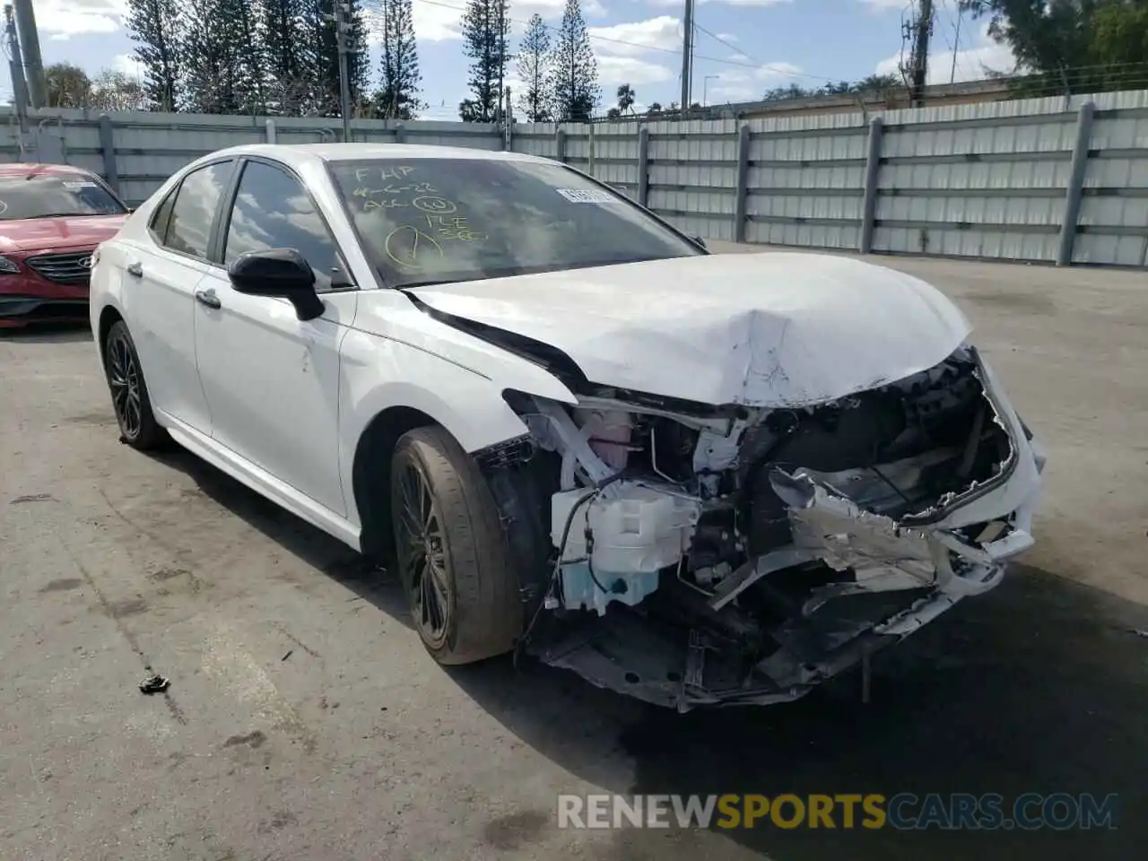 1 Photograph of a damaged car 4T1G11AK8LU378349 TOYOTA CAMRY 2020