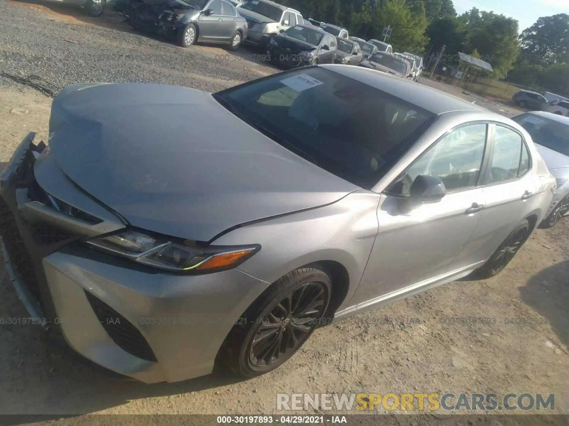 2 Photograph of a damaged car 4T1G11AK8LU384037 TOYOTA CAMRY 2020