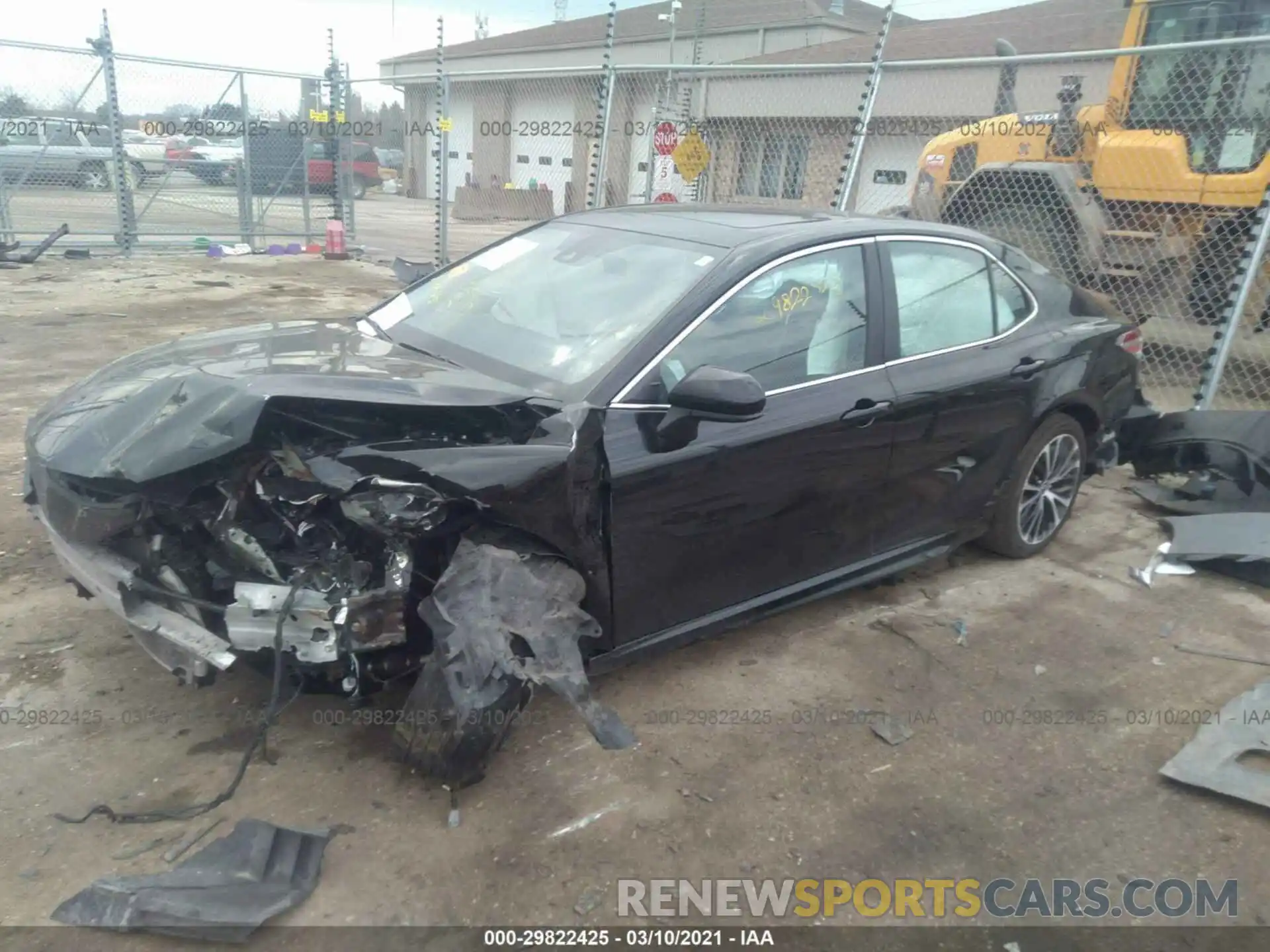 2 Photograph of a damaged car 4T1G11AK8LU386368 TOYOTA CAMRY 2020