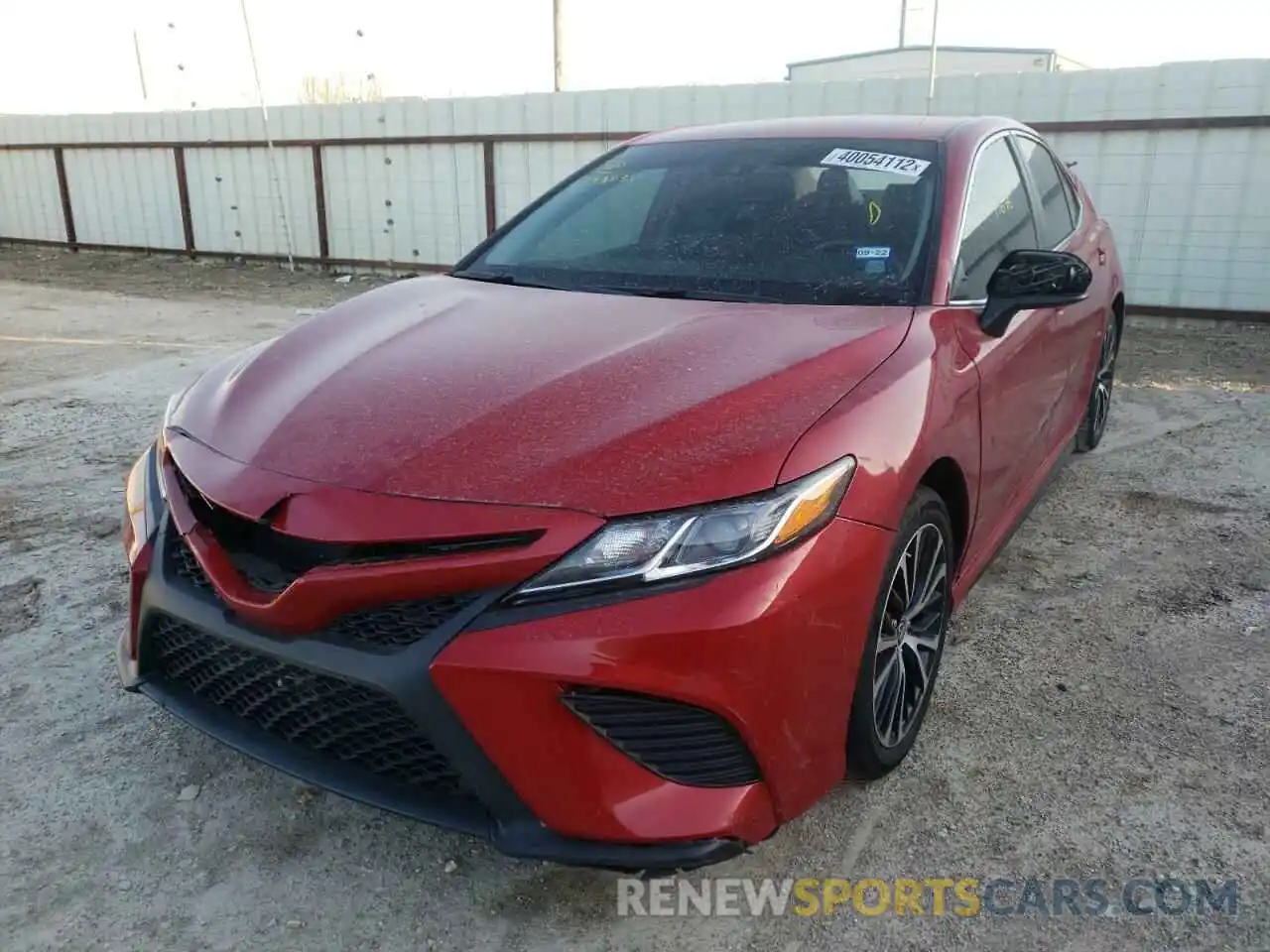 2 Photograph of a damaged car 4T1G11AK8LU393837 TOYOTA CAMRY 2020