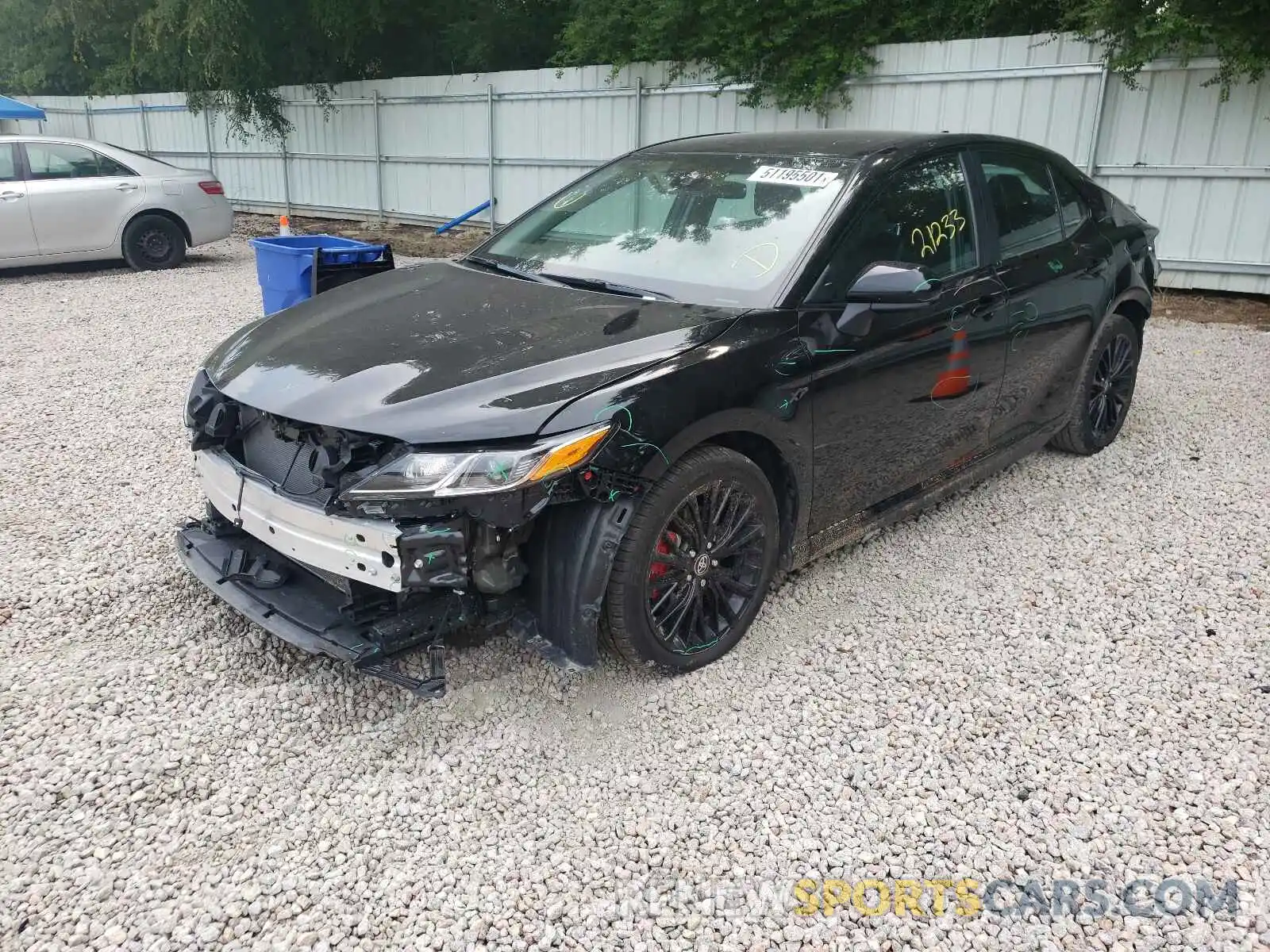 2 Photograph of a damaged car 4T1G11AK8LU397208 TOYOTA CAMRY 2020