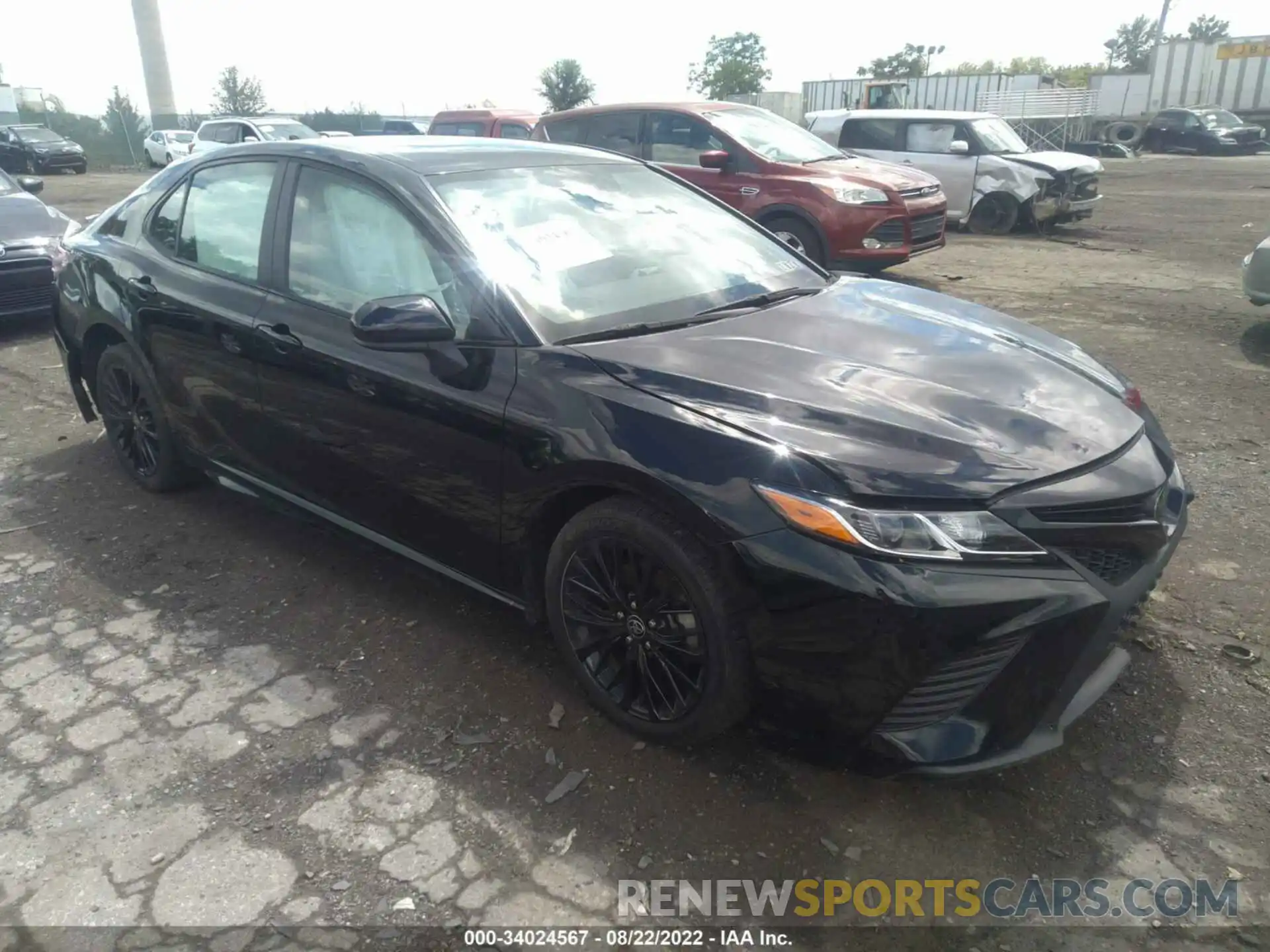 1 Photograph of a damaged car 4T1G11AK8LU397290 TOYOTA CAMRY 2020