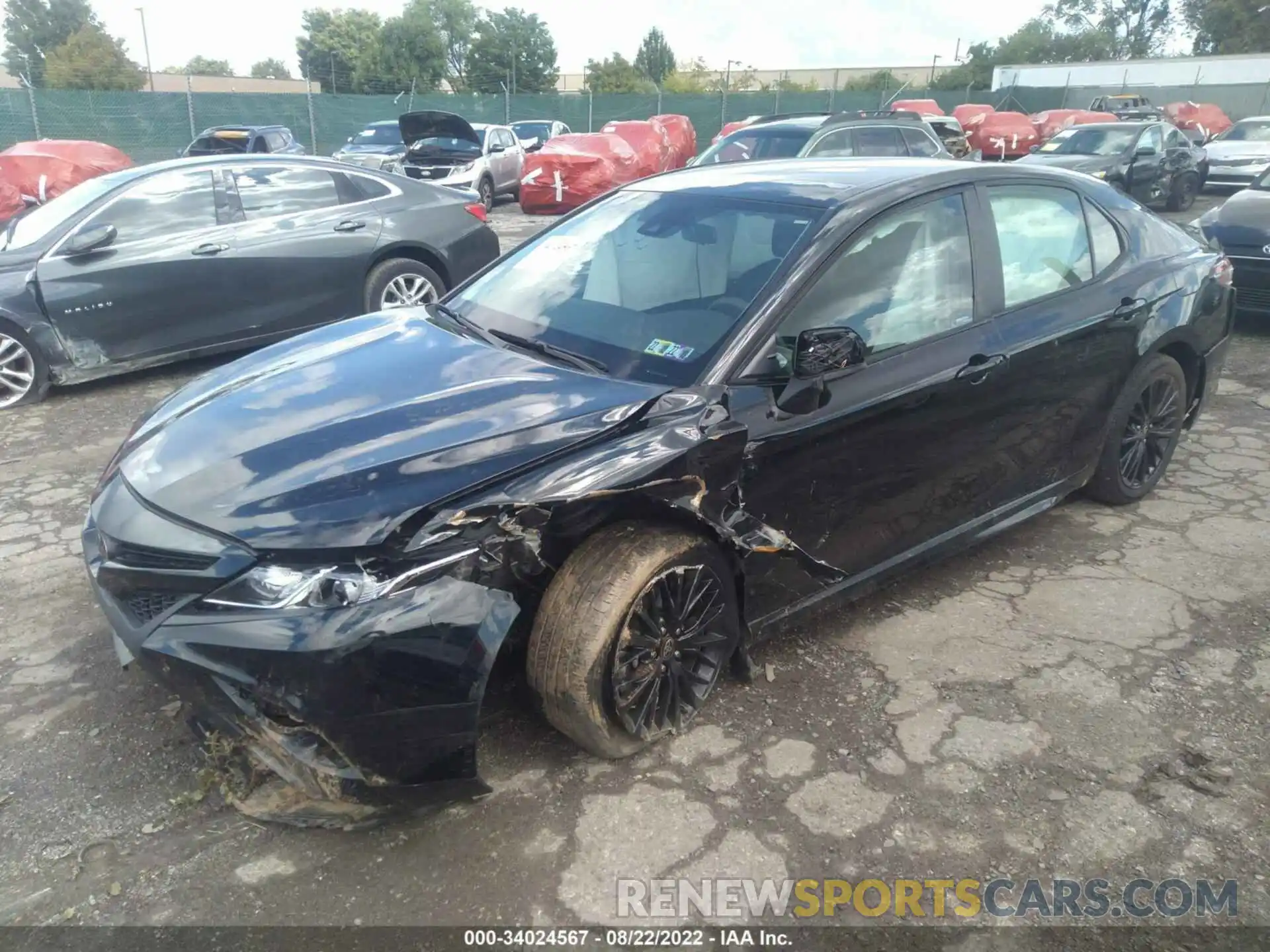 2 Photograph of a damaged car 4T1G11AK8LU397290 TOYOTA CAMRY 2020