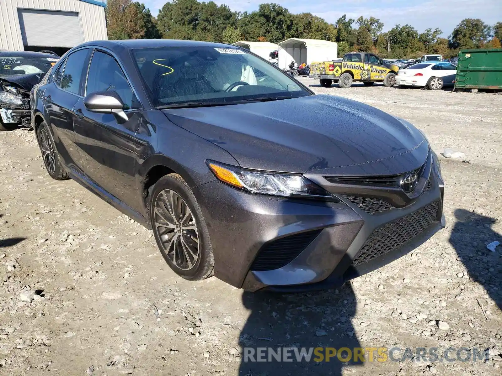 1 Photograph of a damaged car 4T1G11AK8LU503849 TOYOTA CAMRY 2020