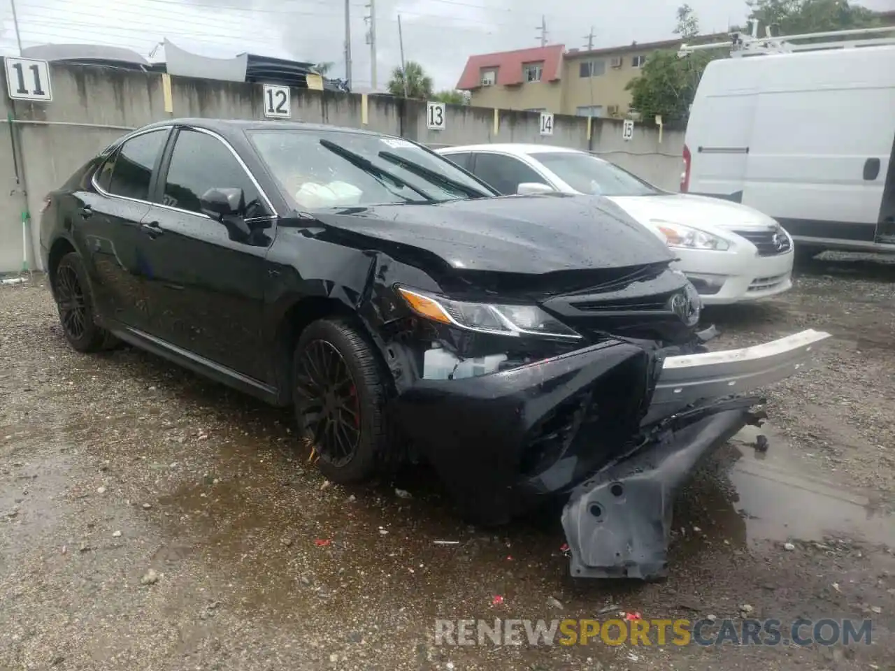 1 Photograph of a damaged car 4T1G11AK8LU863235 TOYOTA CAMRY 2020