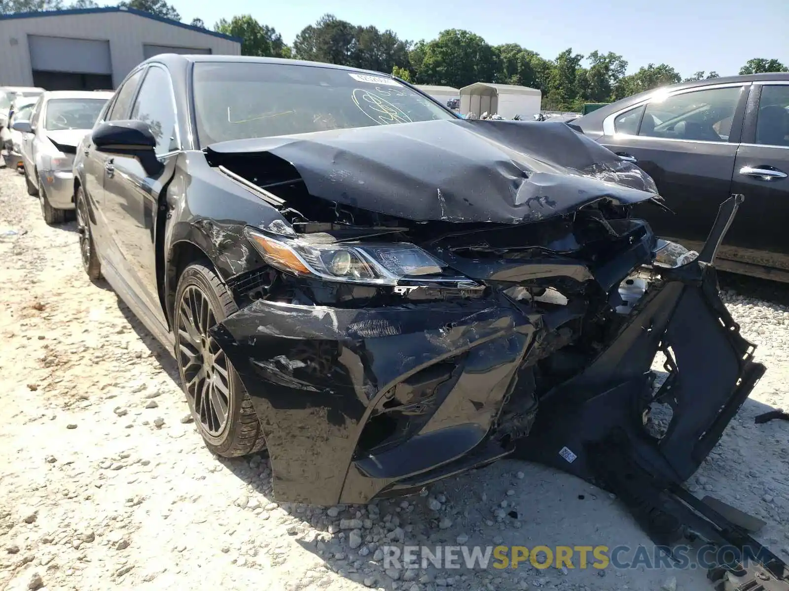 1 Photograph of a damaged car 4T1G11AK8LU866183 TOYOTA CAMRY 2020