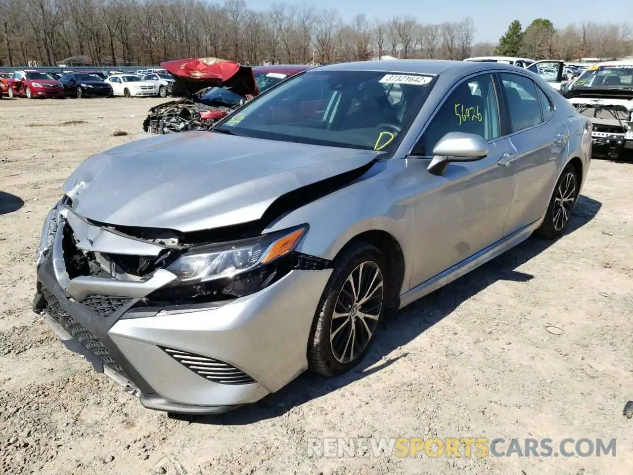 2 Photograph of a damaged car 4T1G11AK8LU867298 TOYOTA CAMRY 2020