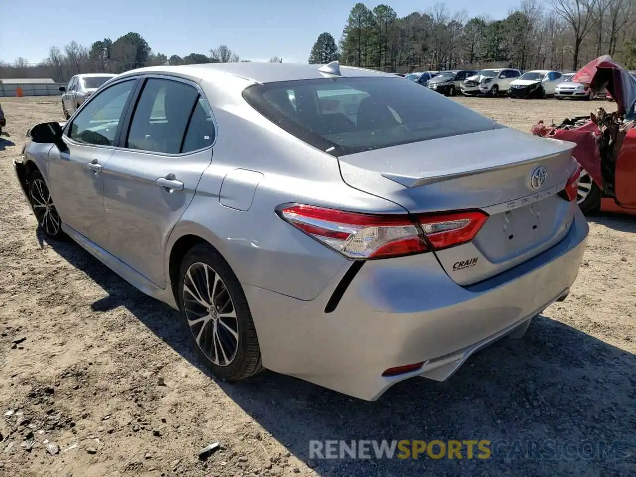 3 Photograph of a damaged car 4T1G11AK8LU867298 TOYOTA CAMRY 2020