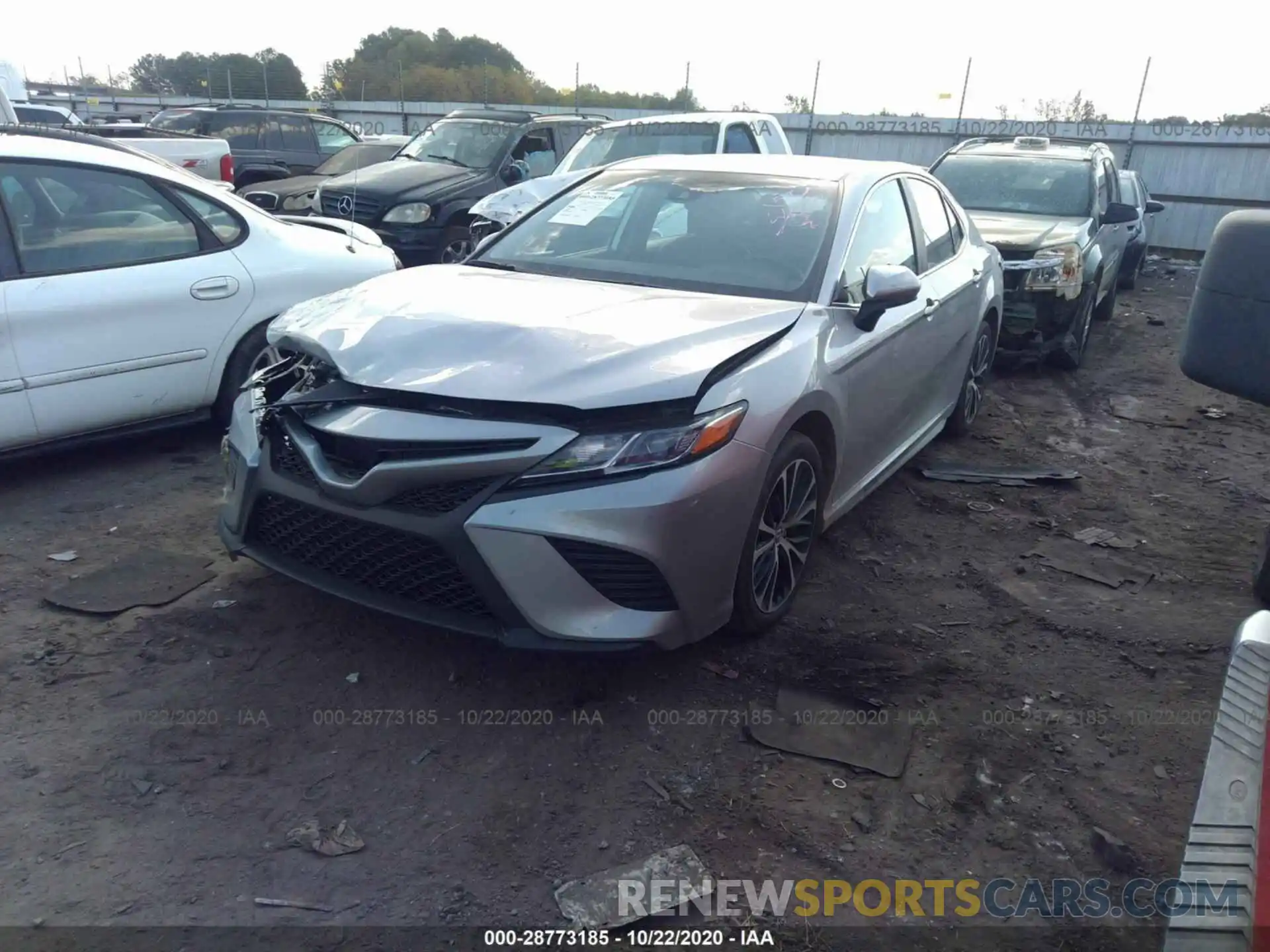 2 Photograph of a damaged car 4T1G11AK8LU869021 TOYOTA CAMRY 2020