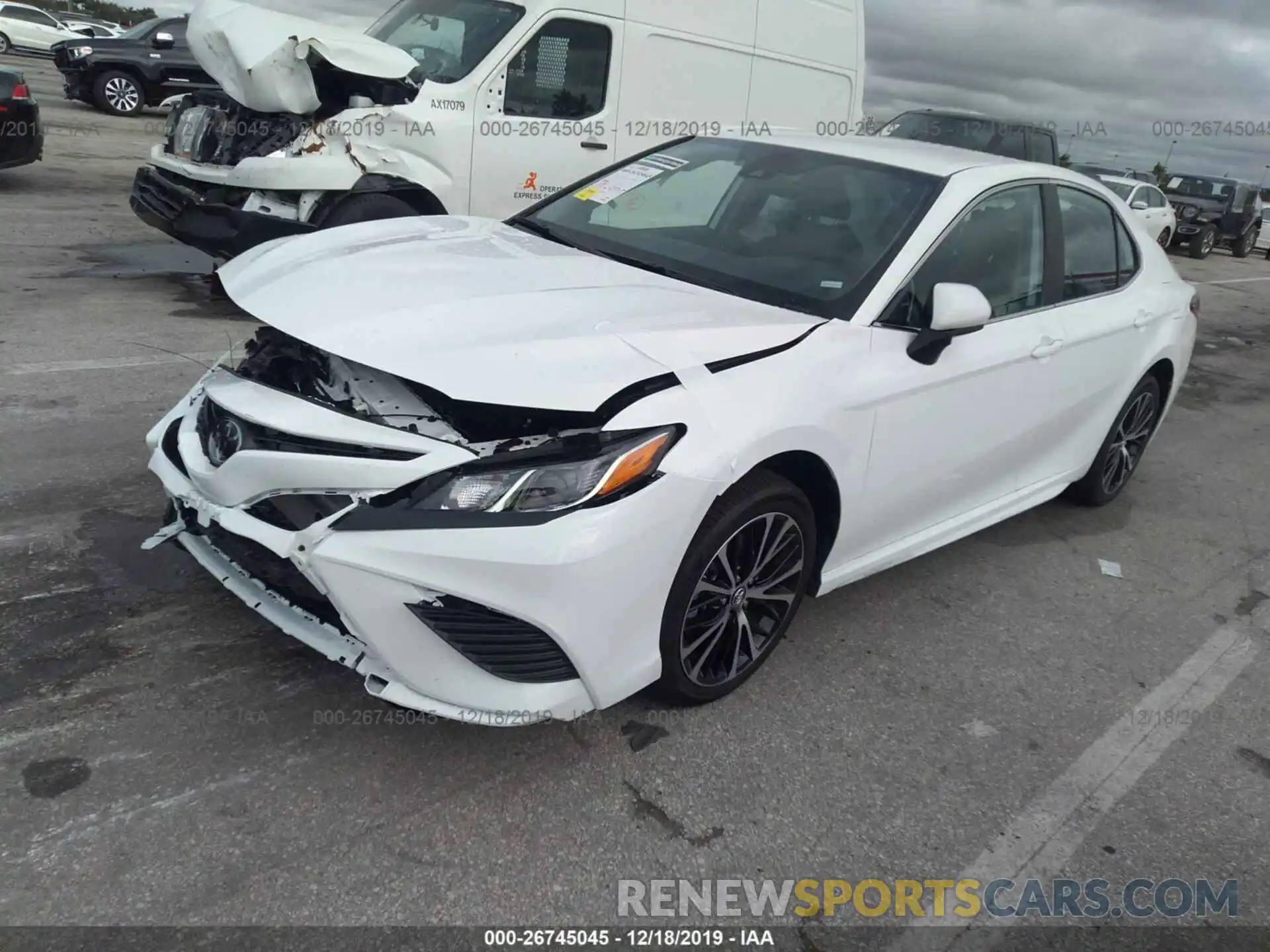 2 Photograph of a damaged car 4T1G11AK8LU870654 TOYOTA CAMRY 2020