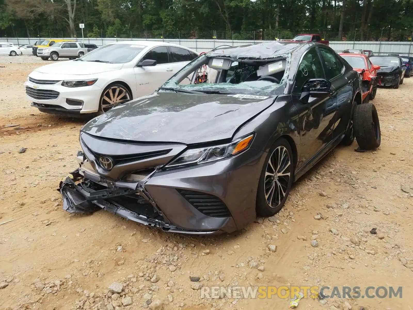 2 Photograph of a damaged car 4T1G11AK8LU872209 TOYOTA CAMRY 2020