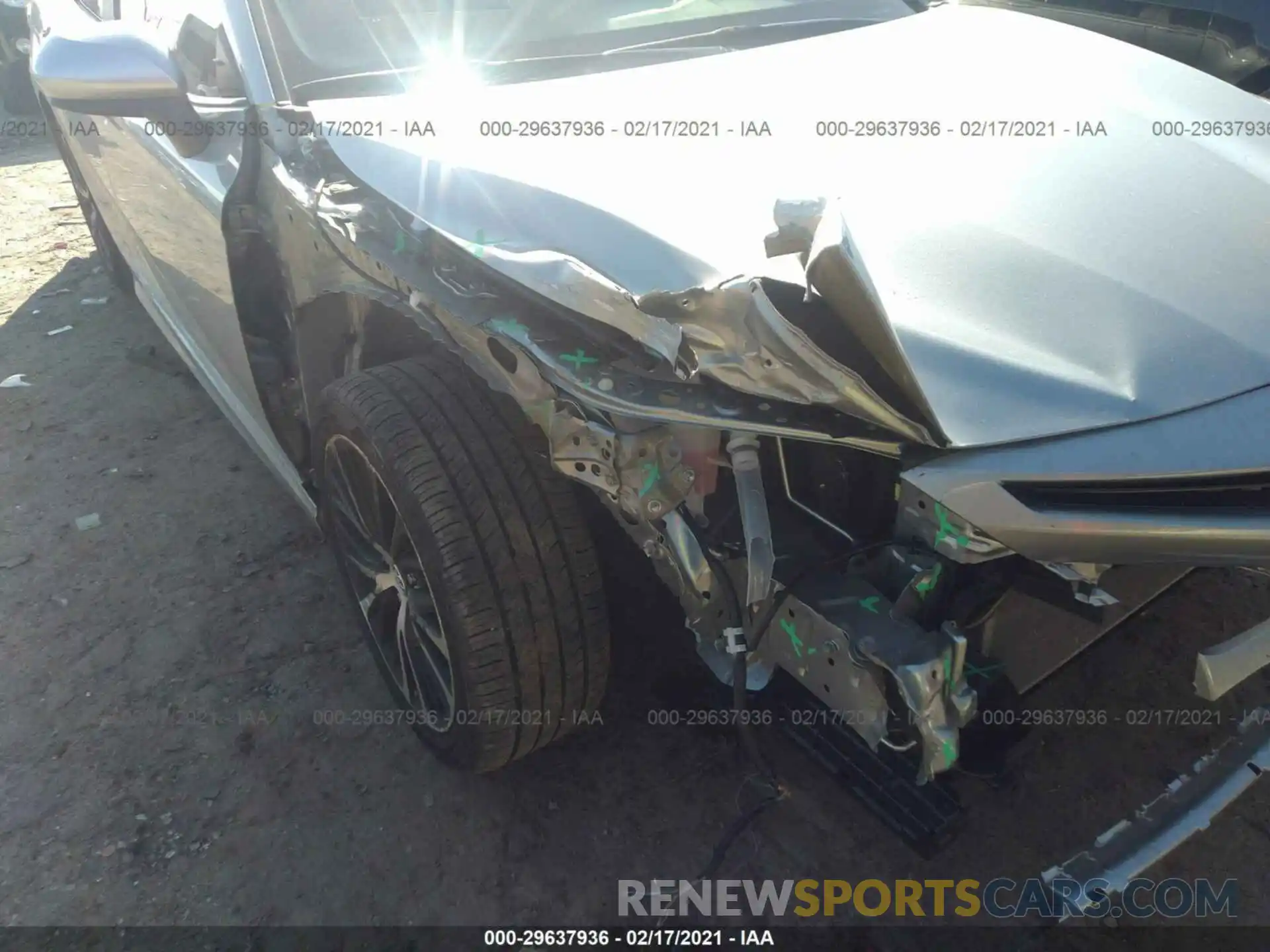 6 Photograph of a damaged car 4T1G11AK8LU876003 TOYOTA CAMRY 2020