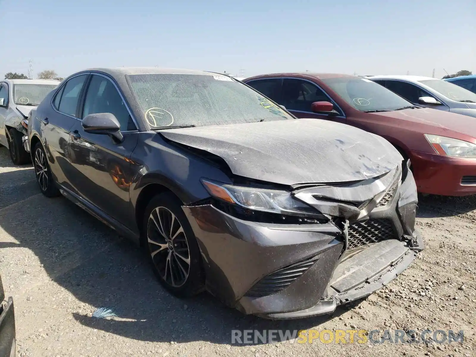 1 Photograph of a damaged car 4T1G11AK8LU877149 TOYOTA CAMRY 2020