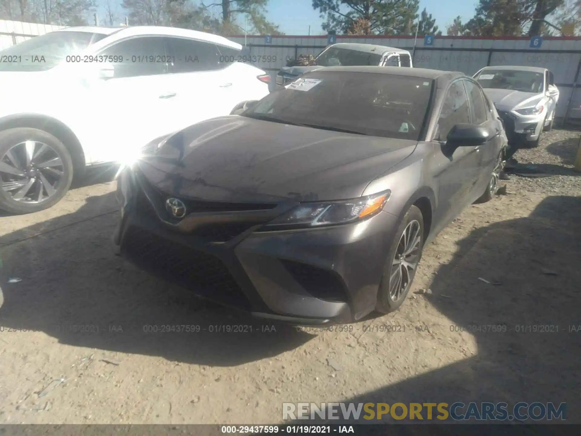 2 Photograph of a damaged car 4T1G11AK8LU879788 TOYOTA CAMRY 2020