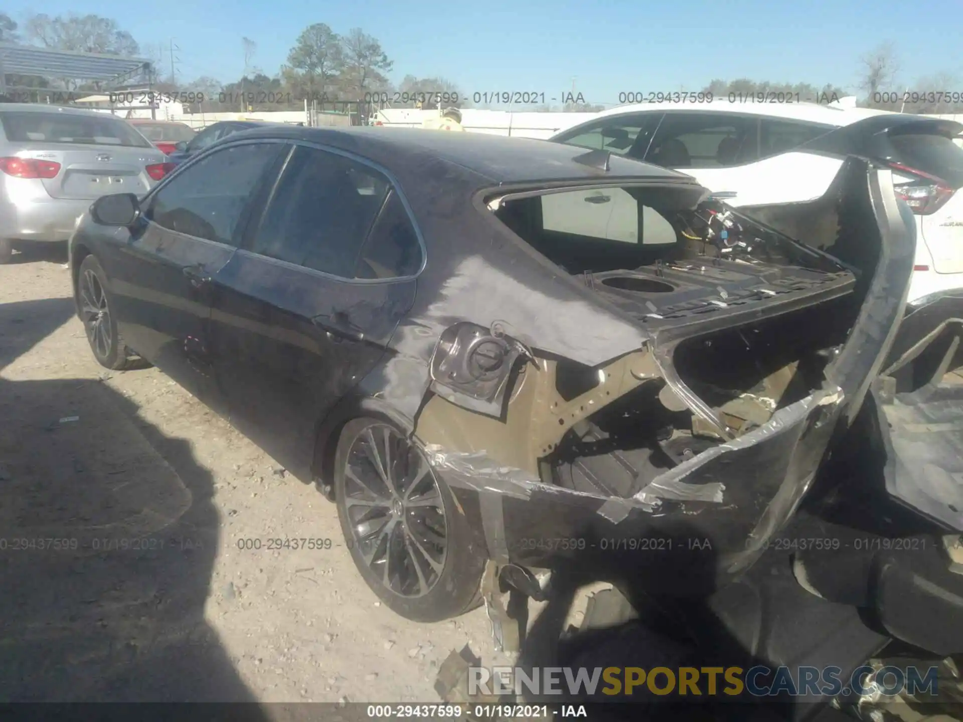 3 Photograph of a damaged car 4T1G11AK8LU879788 TOYOTA CAMRY 2020