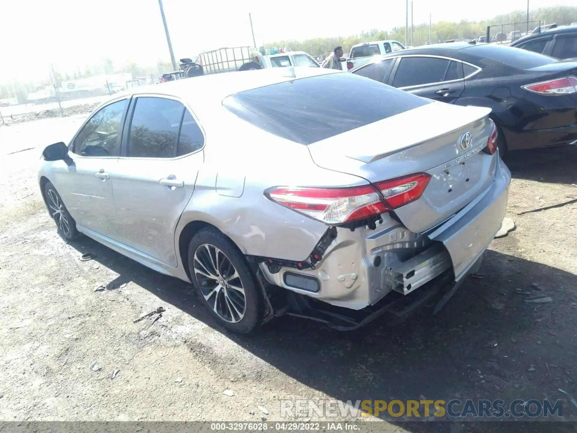 3 Photograph of a damaged car 4T1G11AK8LU890693 TOYOTA CAMRY 2020