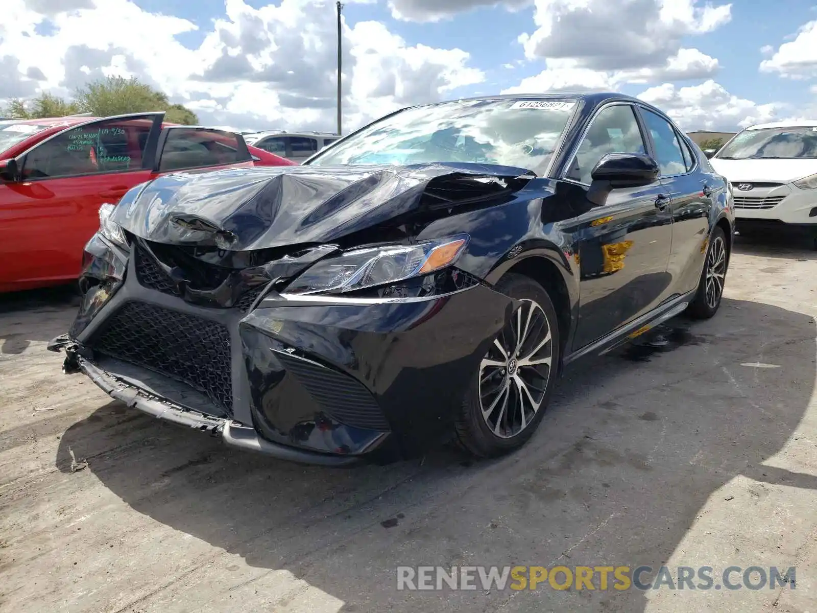 2 Photograph of a damaged car 4T1G11AK8LU892704 TOYOTA CAMRY 2020